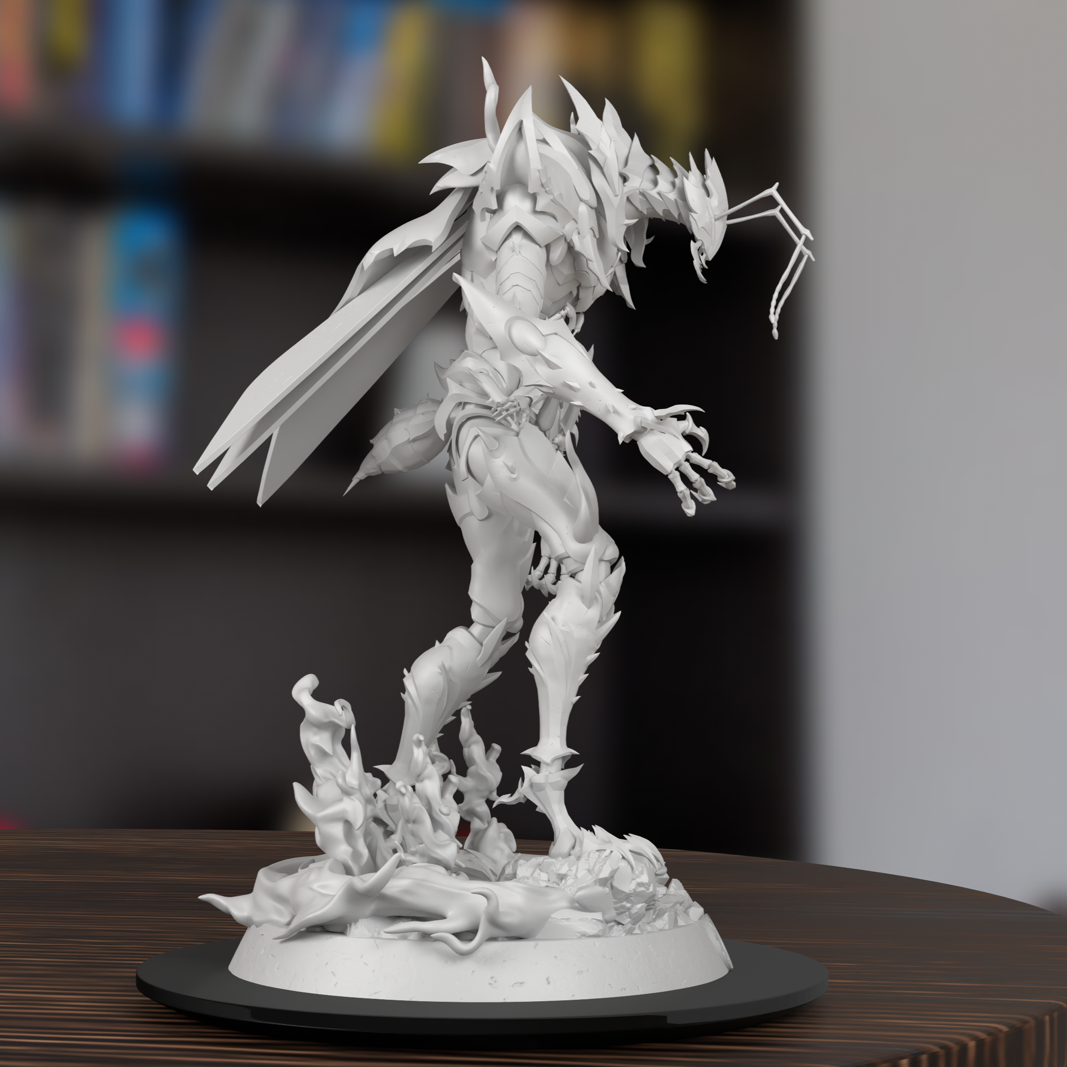 Beru Solo Leveling Figure 3D Printed Resin Model Kit