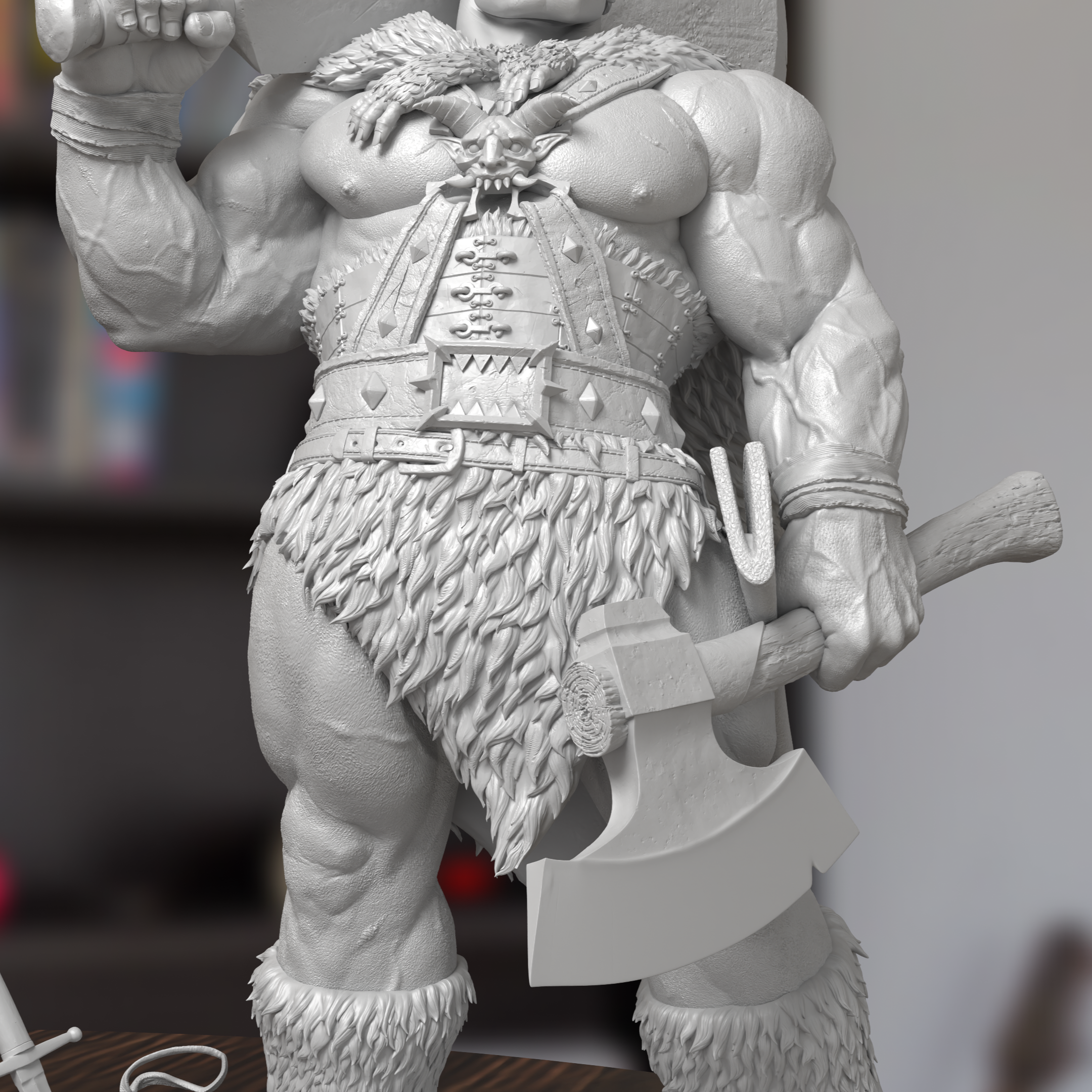 Nosferatu Zodd Berserk Figure 3D Printed Resin Model Kit