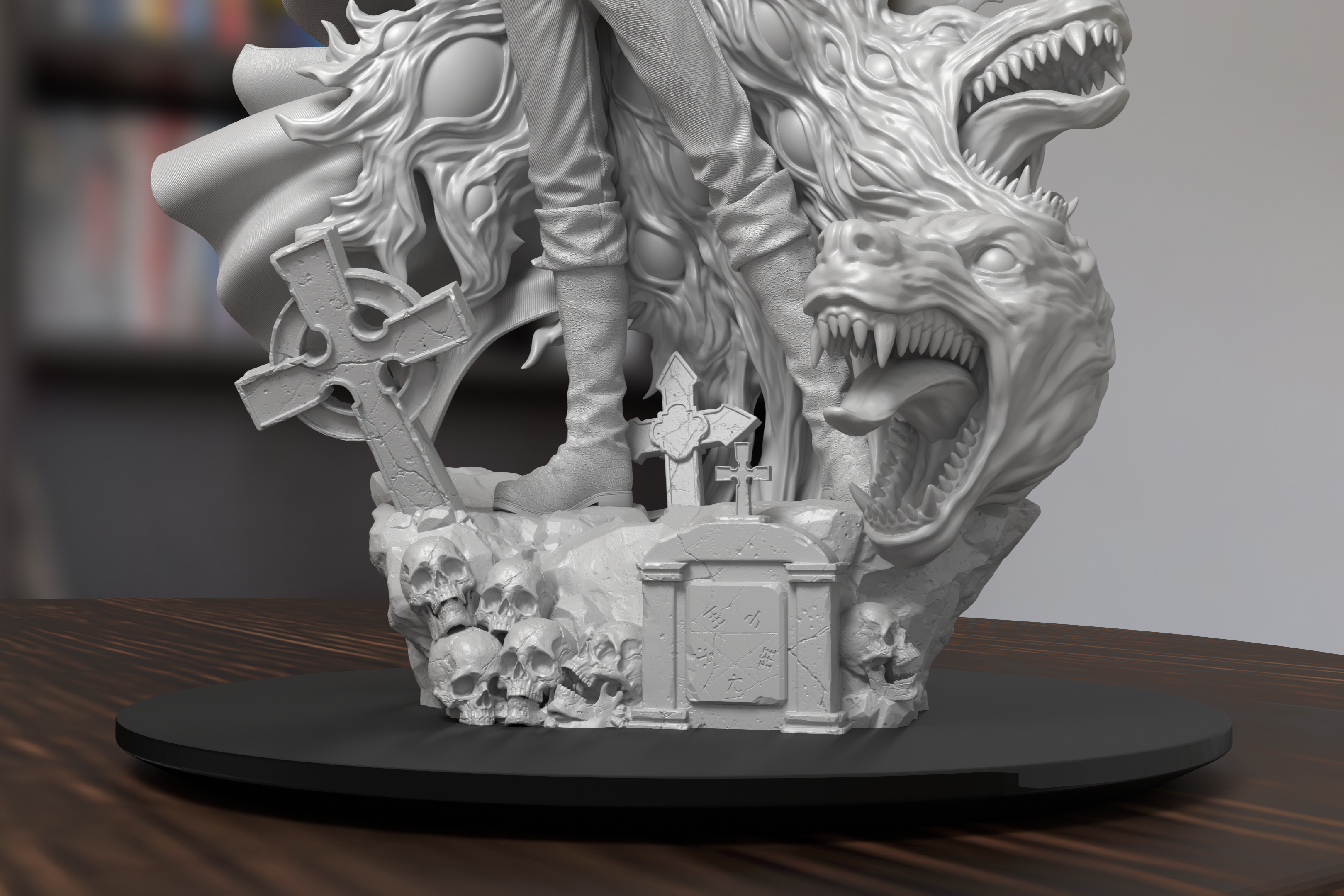 Alucard Hellsing Figure 3D Printed Resin Model Kit