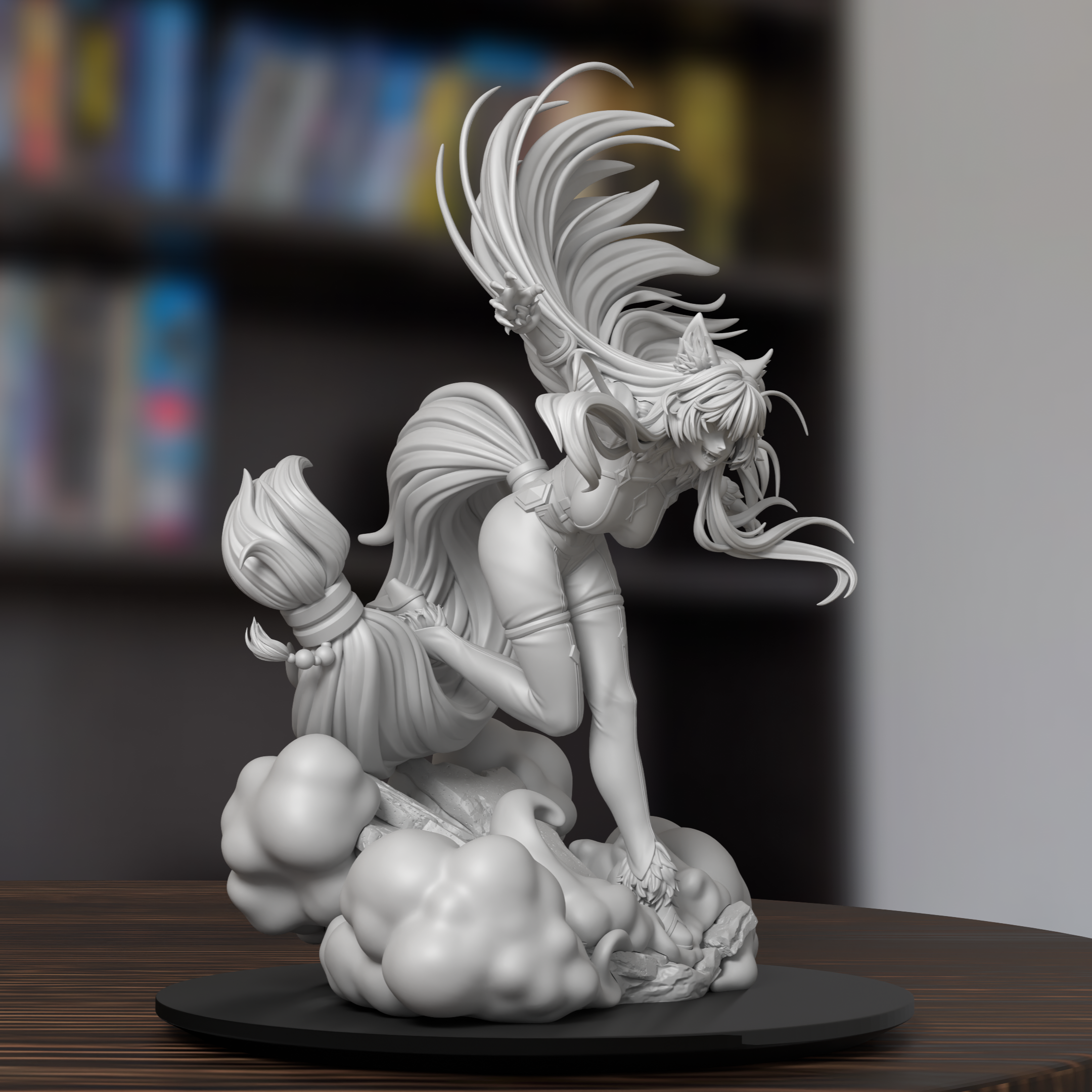 Delta The Eminence In Shadow Figure 3D Printed Resin Model Kit