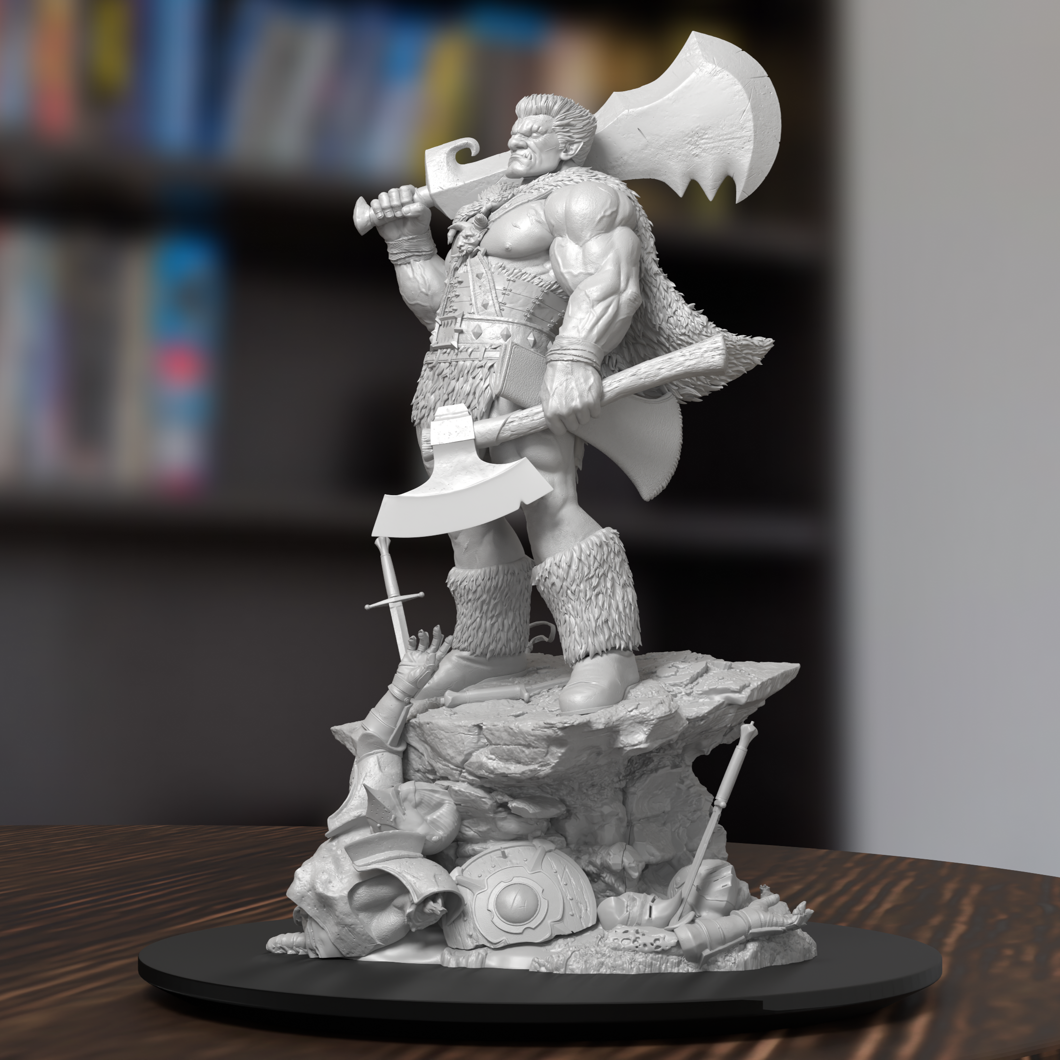 Nosferatu Zodd Berserk Figure 3D Printed Resin Model Kit