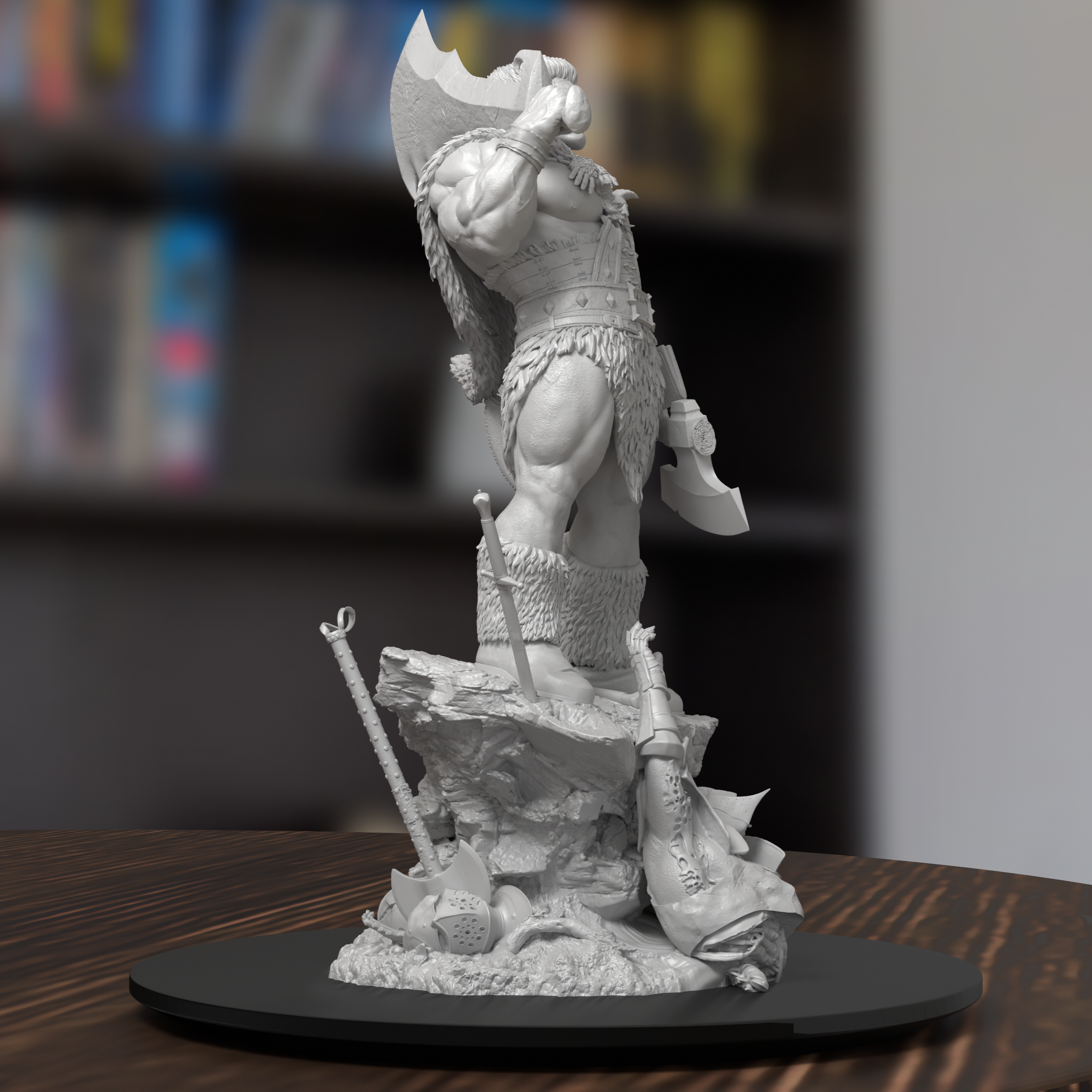 Nosferatu Zodd Berserk Figure 3D Printed Resin Model Kit
