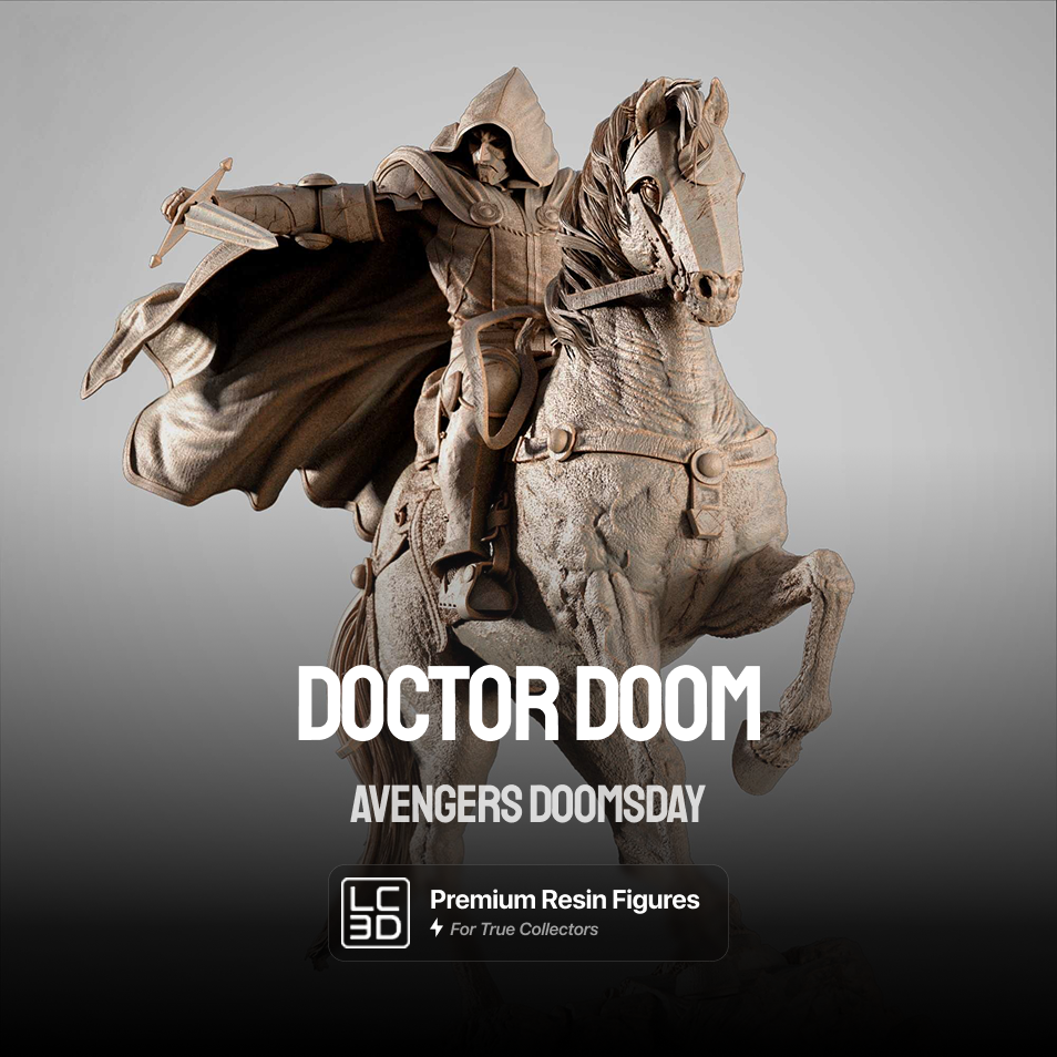 Doctor Von Doom Avengers Doomsday Figure 3D Printed Resin Model Kit