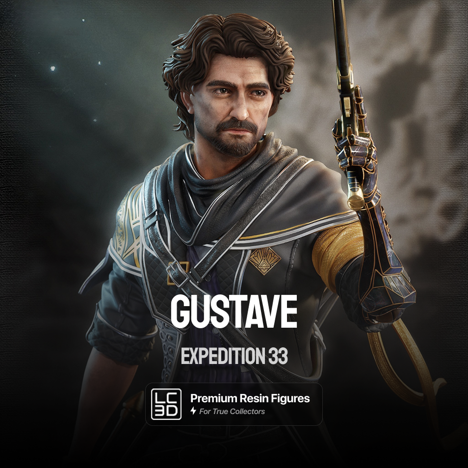Gustave Expedition 33 Figure 3D Printed Resin Model Kit
