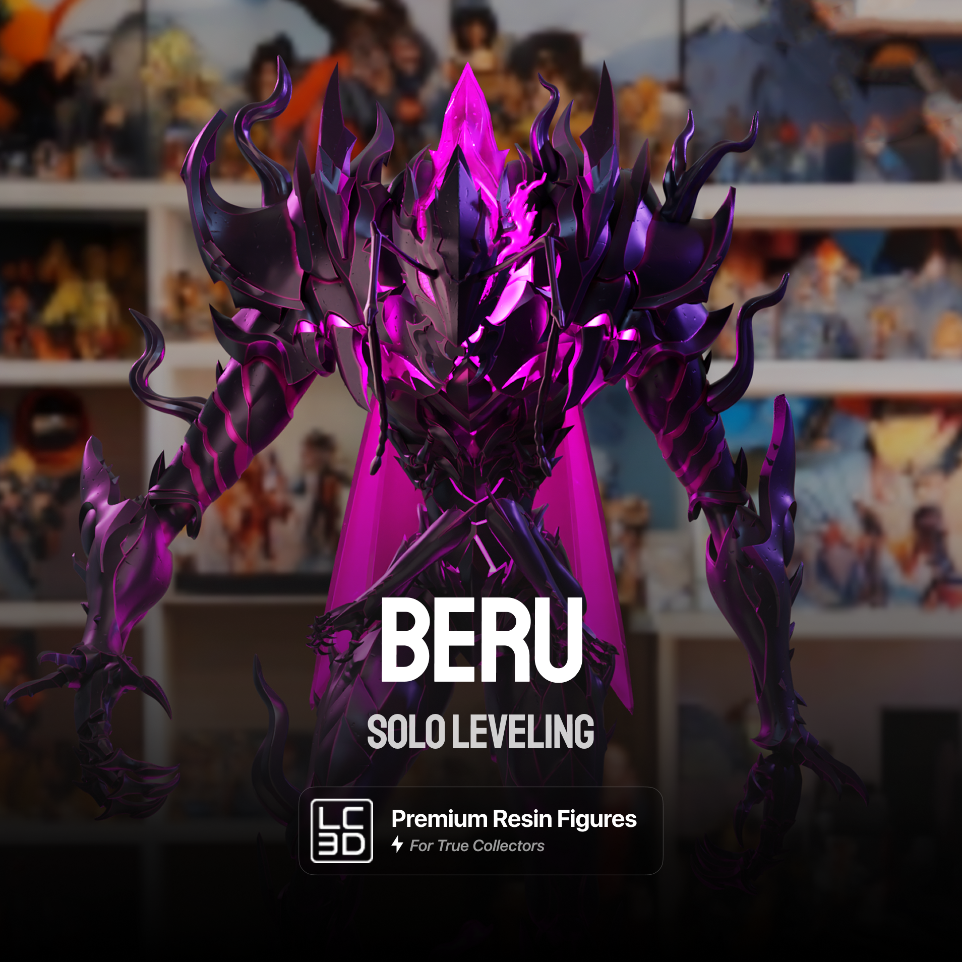 Beru Solo Leveling Figure 3D Printed Resin Model Kit