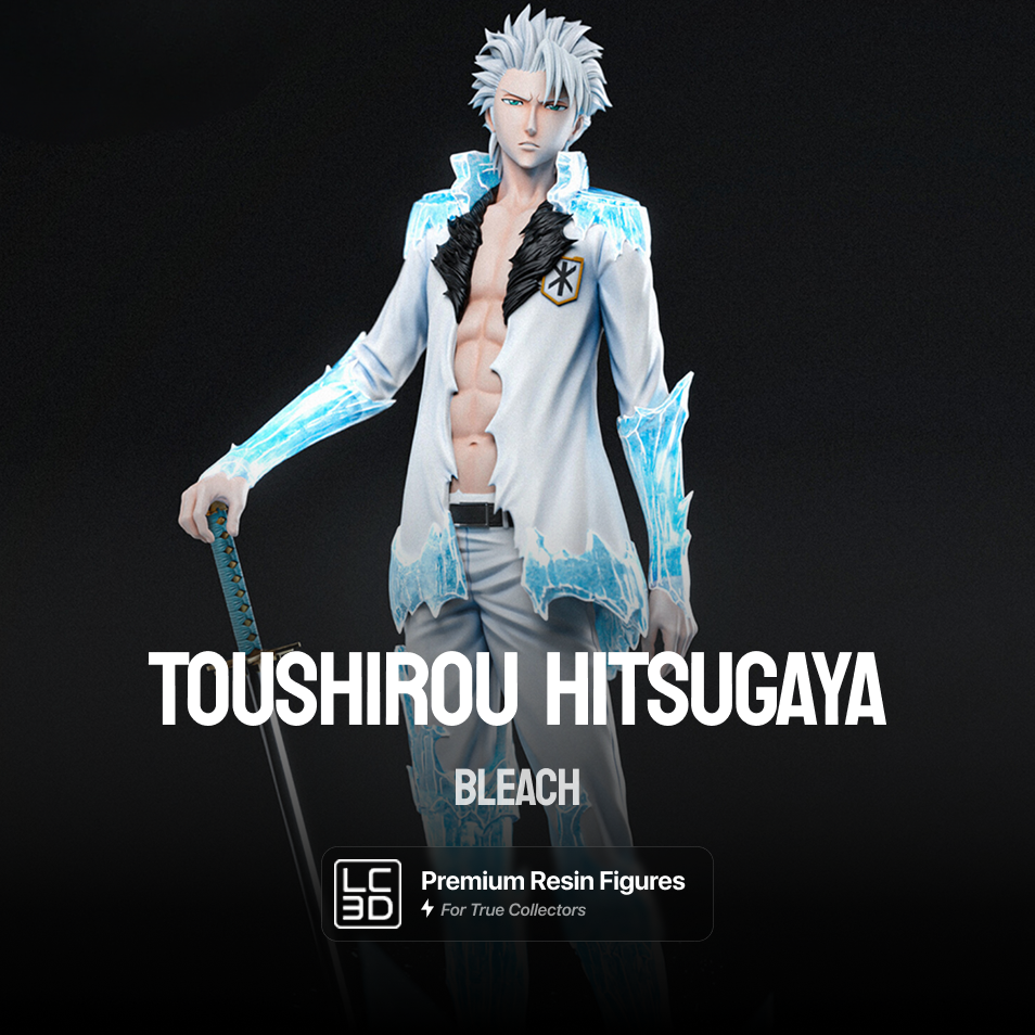 Toshiro Hitsugaya Bleach Figure 3D Printed Resin Model Kit