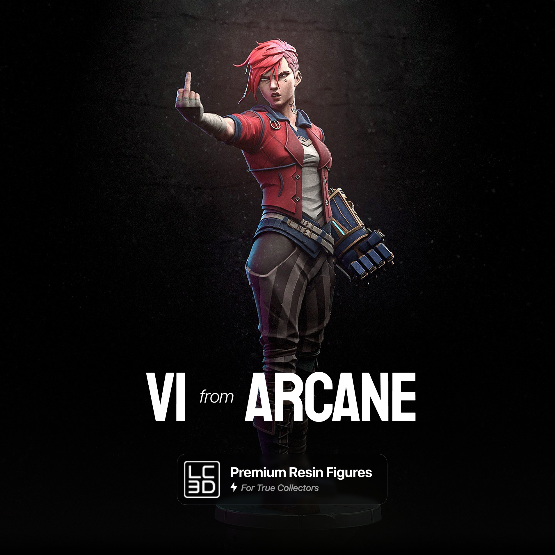 VI Arcane Figure 3D Printed Resin Model Kit