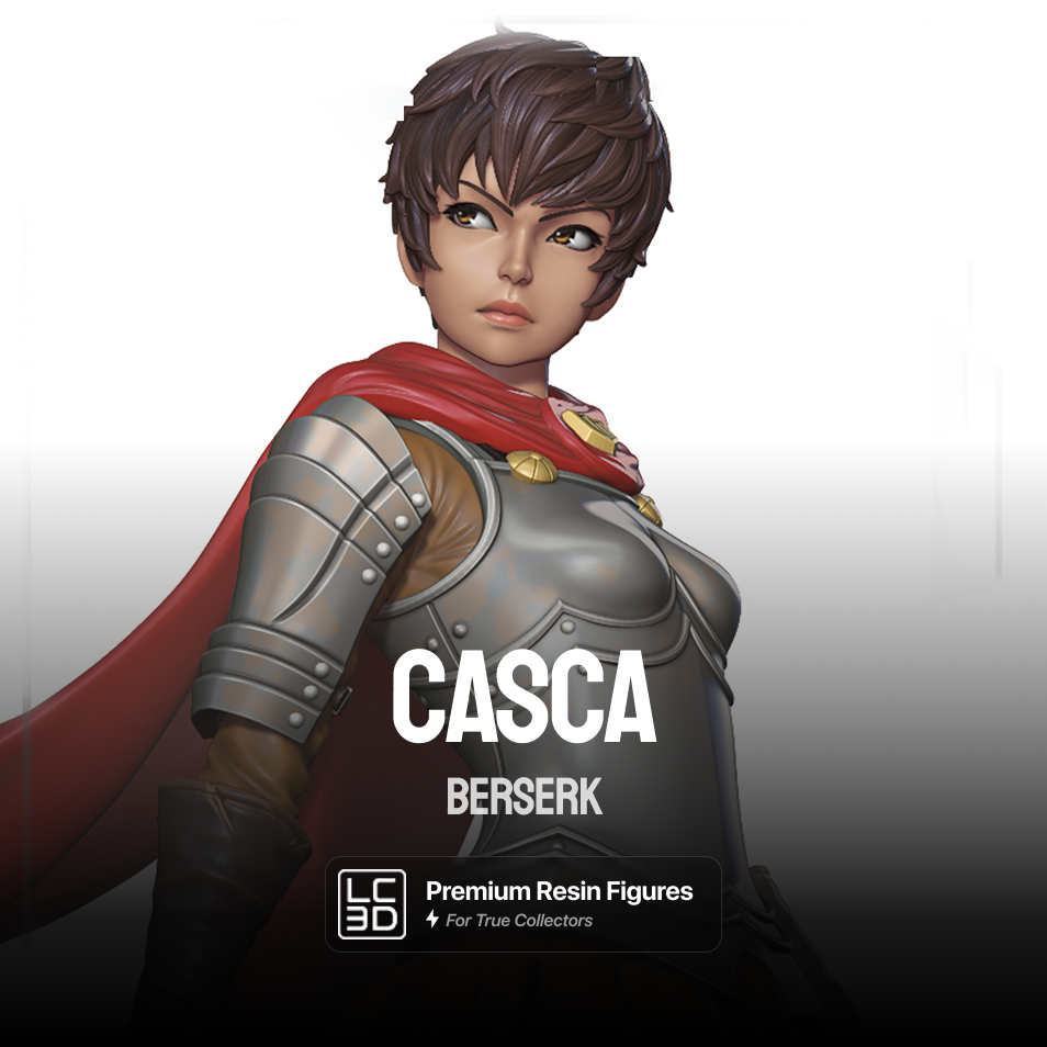 Casca Berserk Figure 3D Printed Resin Model Kit