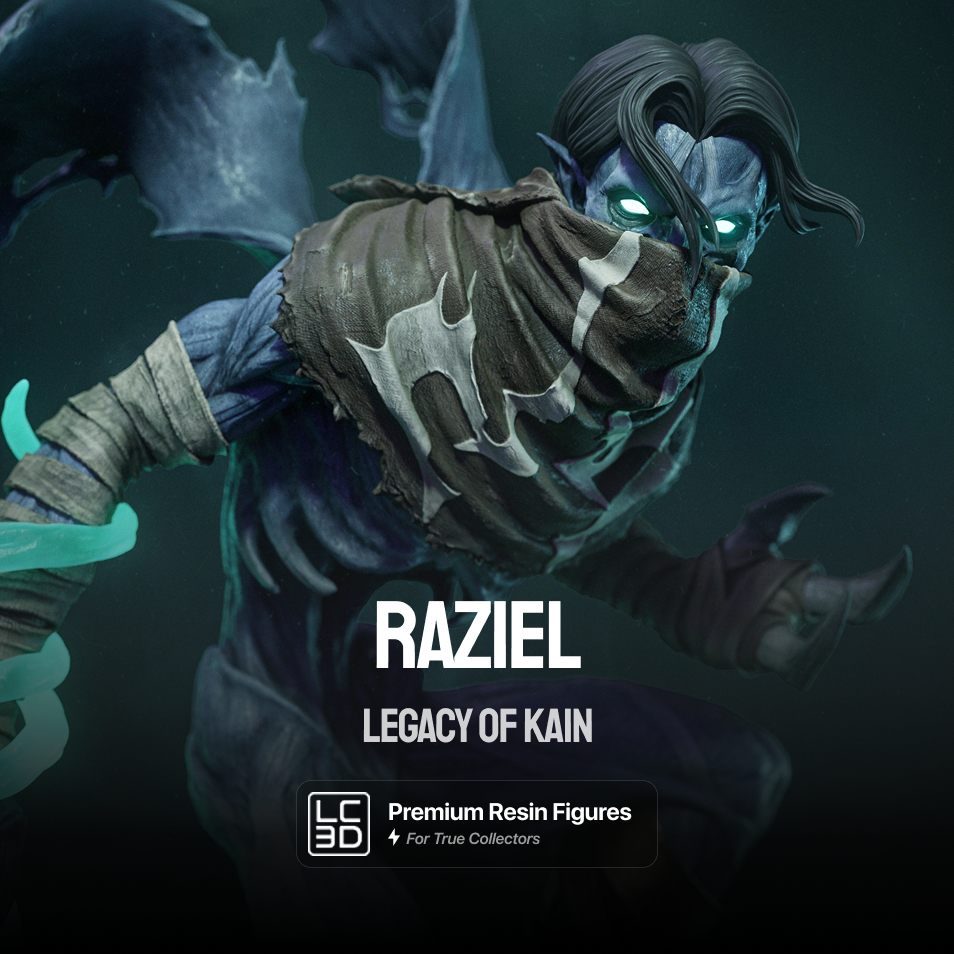 Raizel Legacy of Kain Figure 3D Printed Resin Model Kit