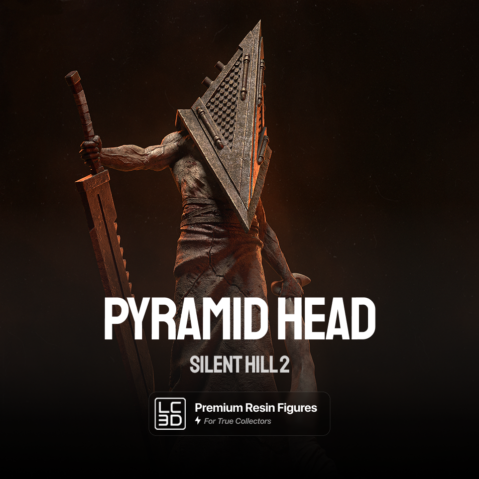 Pyramid Head Silent Hill Figure 3D Printed Resin Model Kit