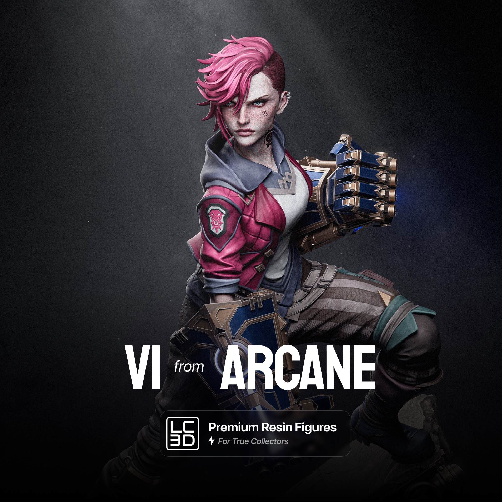 VI Arcane Figure 3D Printed Resin Model Kit