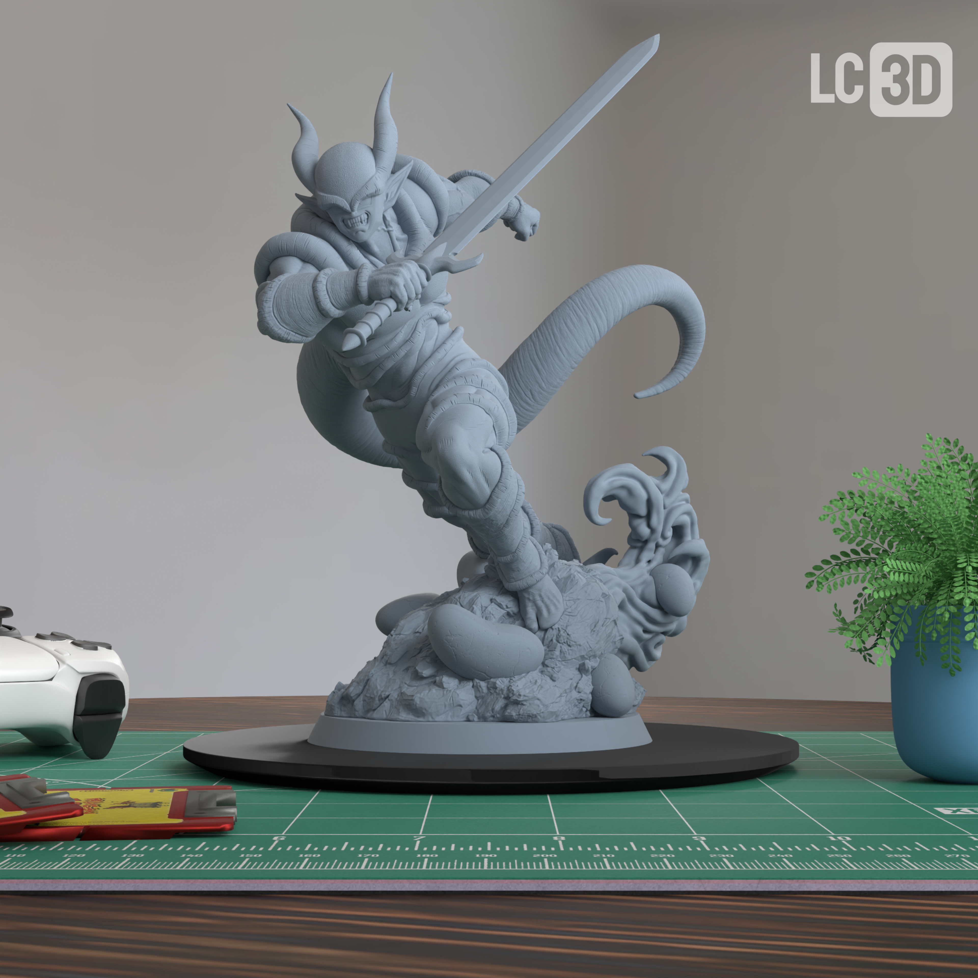 Janemba Dragon Ball Z Fusion Reborn Figure 3D Printed Resin Model Kit