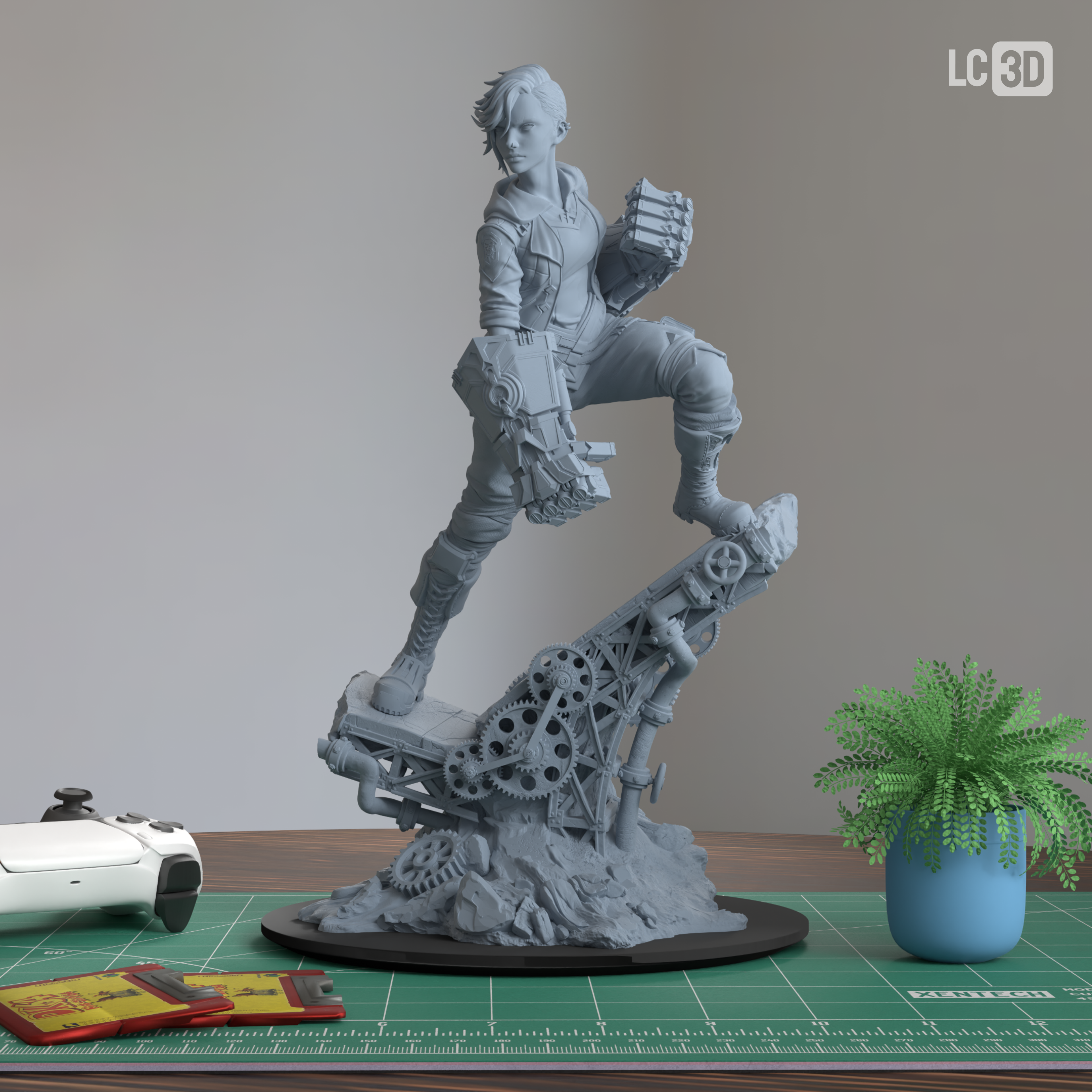 VI Arcane Figure 3D Printed Resin Model Kit