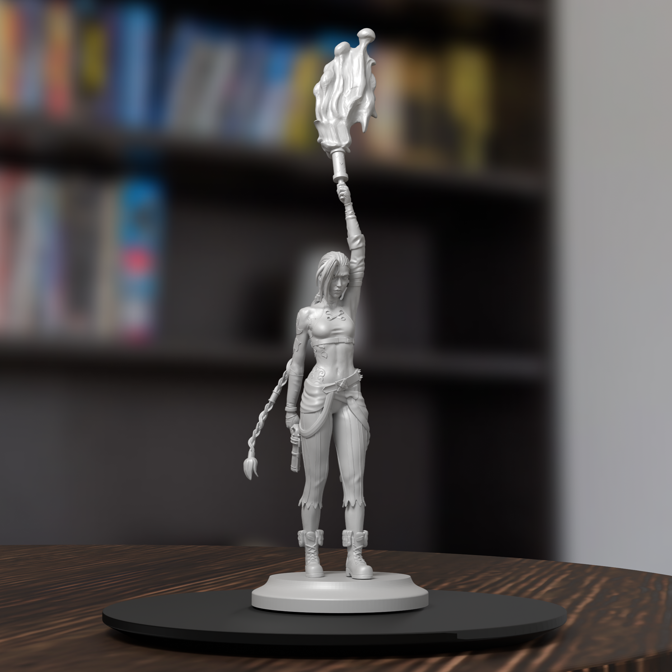 Jinx Arcane Fan Art Figure 3D Printed Resin Model Kit