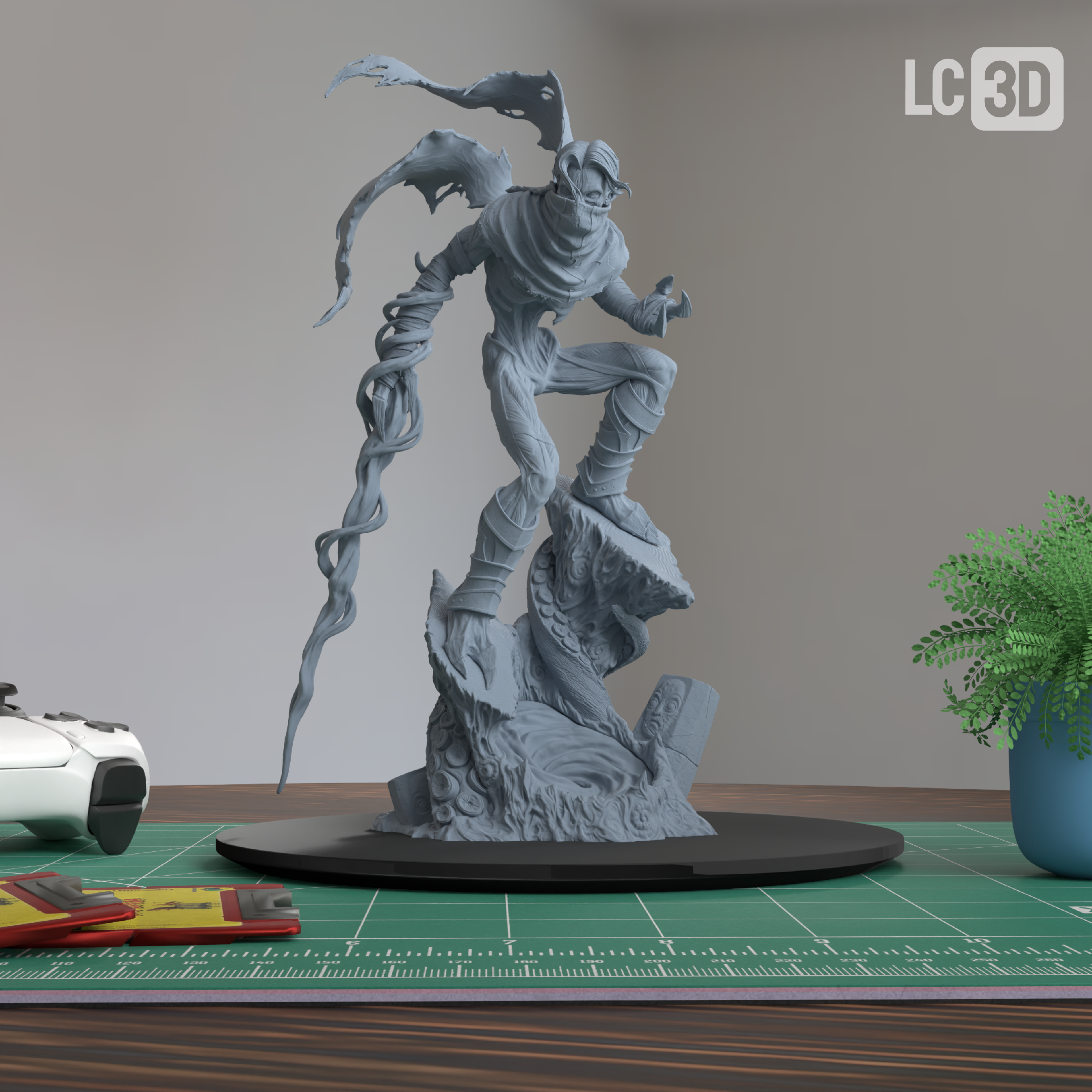 Raizel Legacy of Kain Figure 3D Printed Resin Model Kit