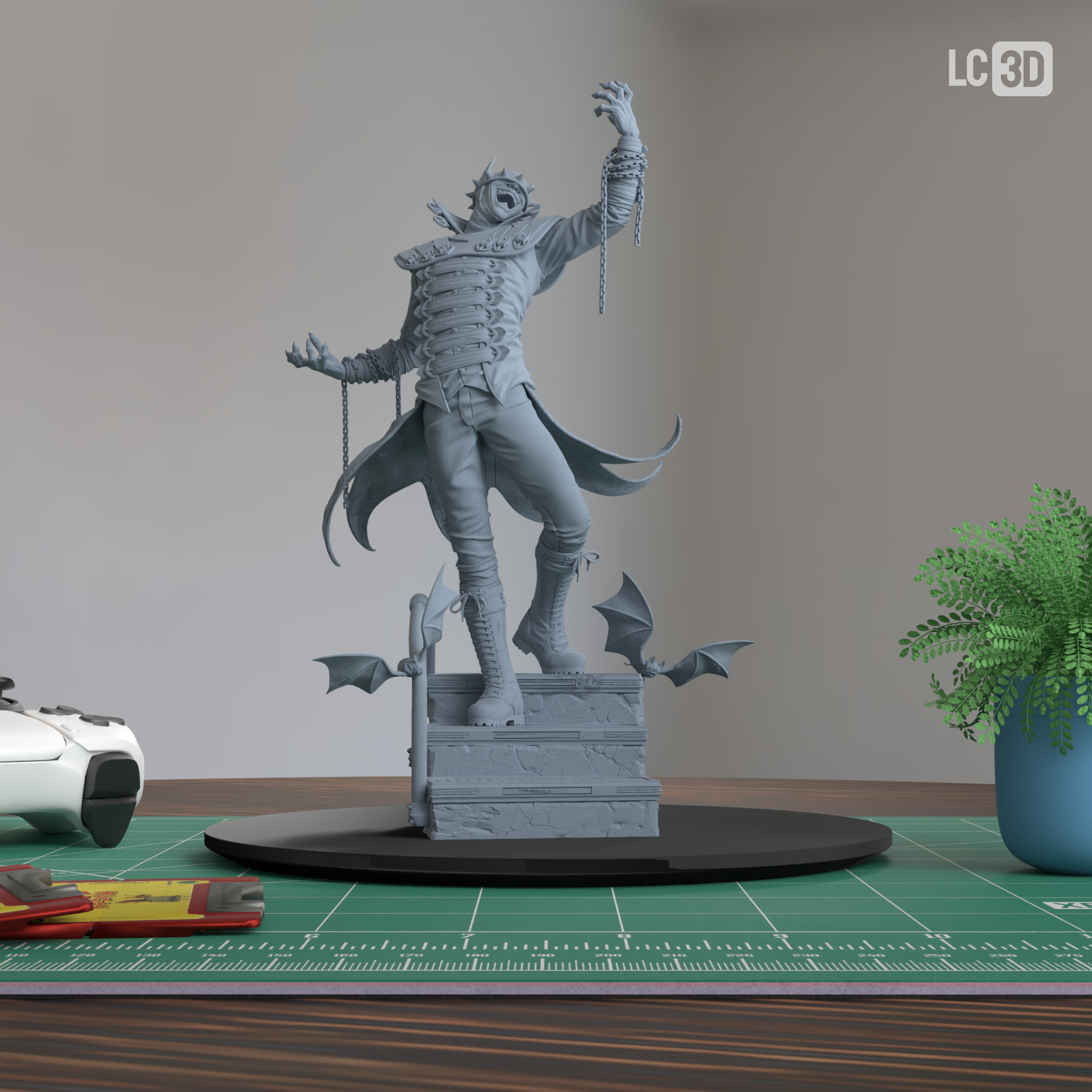 The Batman Who Laughs DC Figure 3D Printed Resin Model Kit
