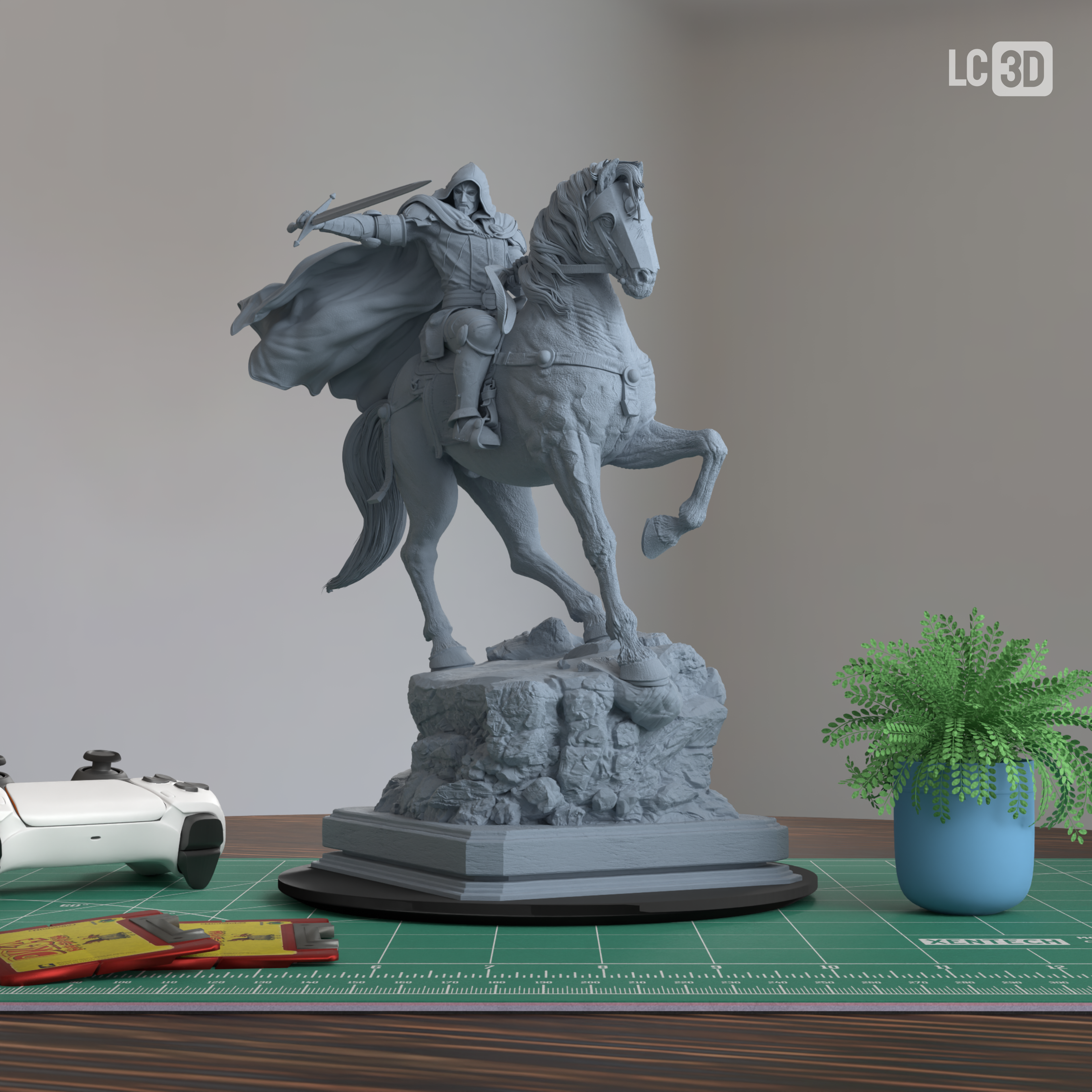 Doctor Von Doom Avengers Doomsday Figure 3D Printed Resin Model Kit