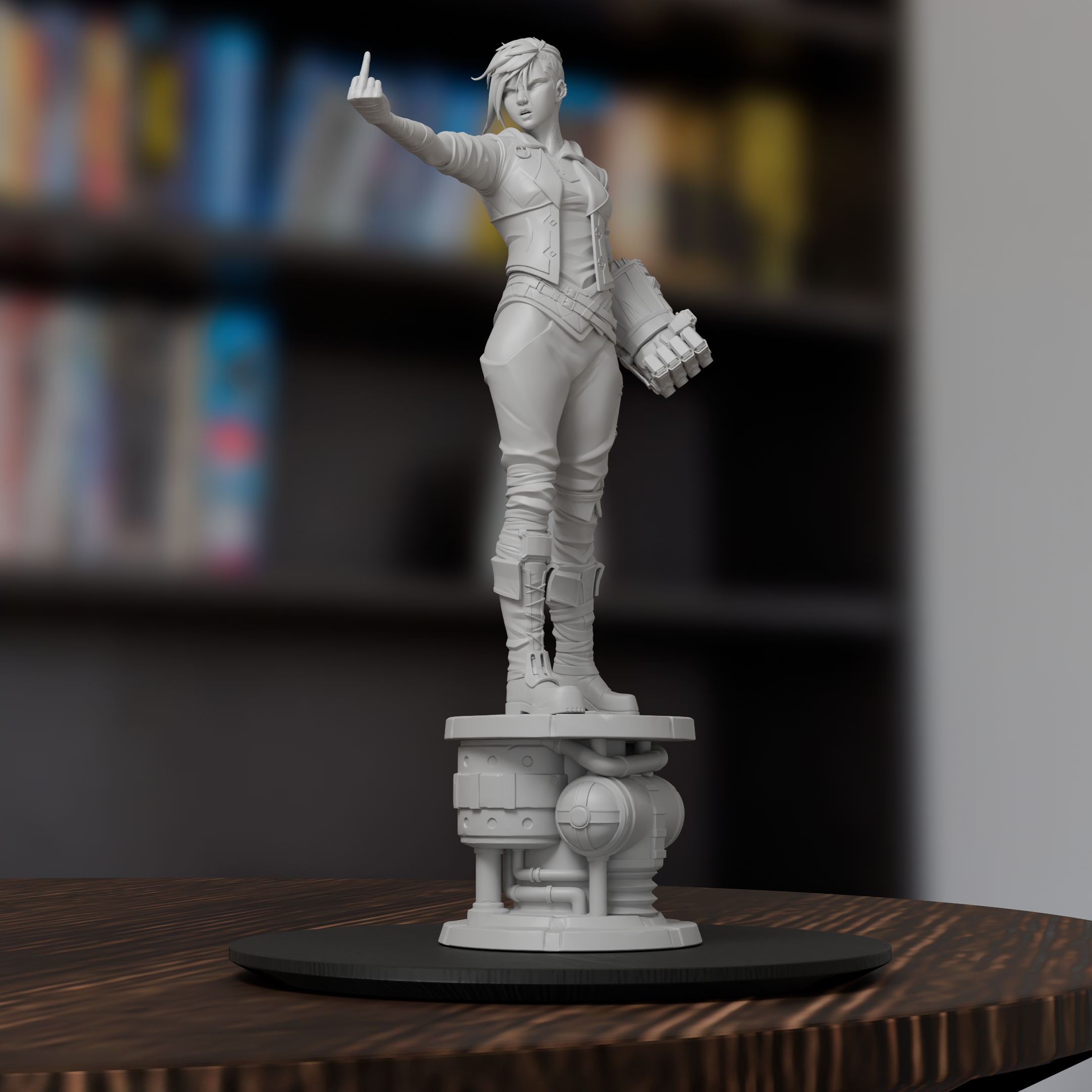 VI Arcane Figure 3D Printed Resin Model Kit