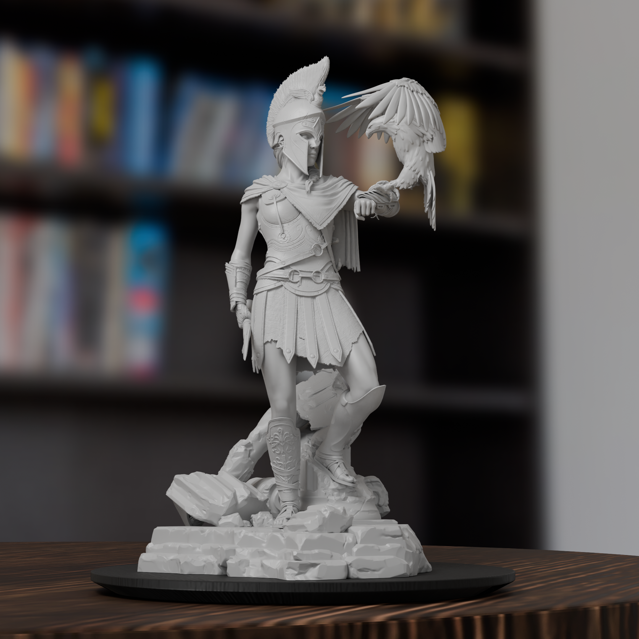 Kassandra Assassin's Creed Figure 3D Printed Resin Model Kit