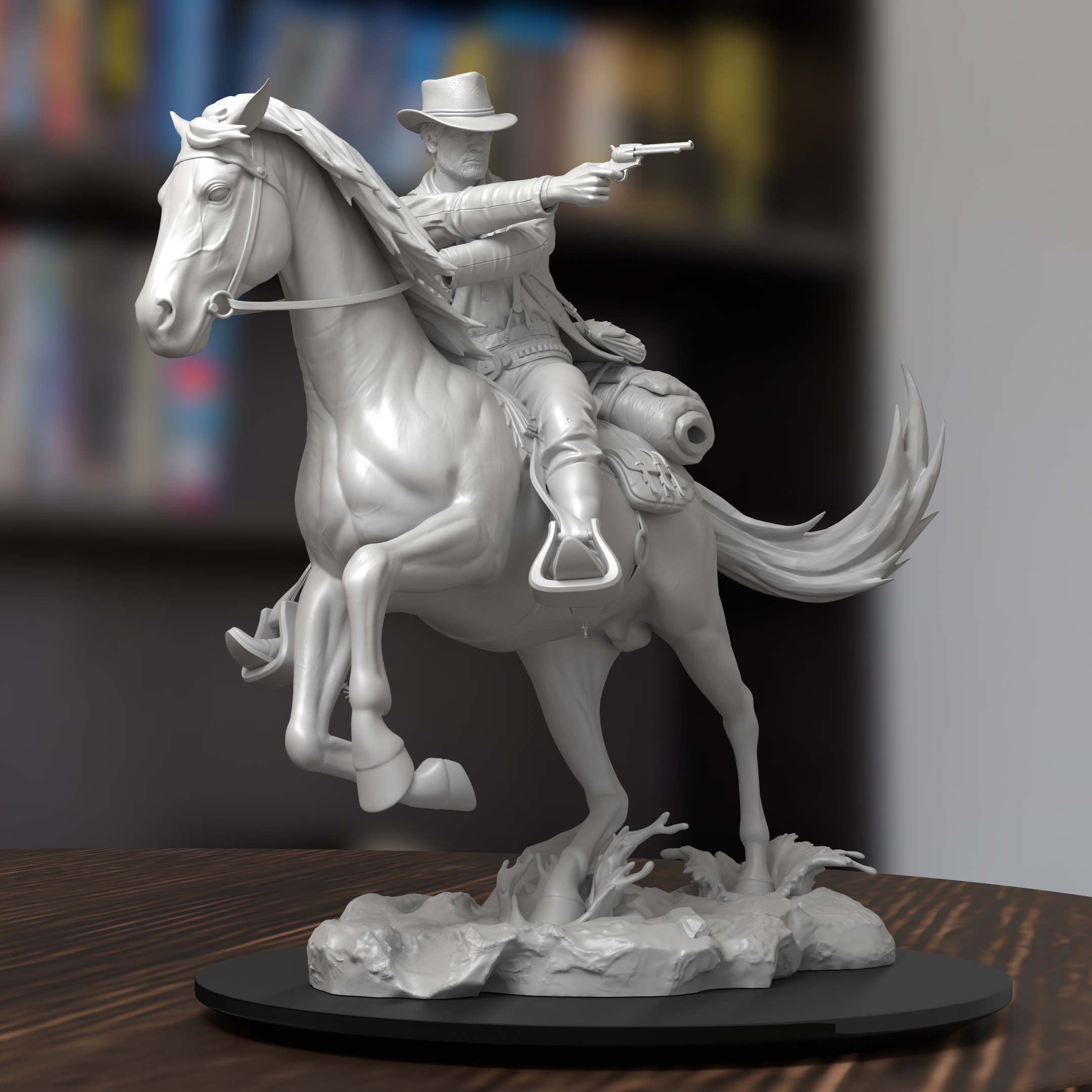 Arthur Morgan Red Dead Redemption 2 Figure 3D Printed Resin Model Kit