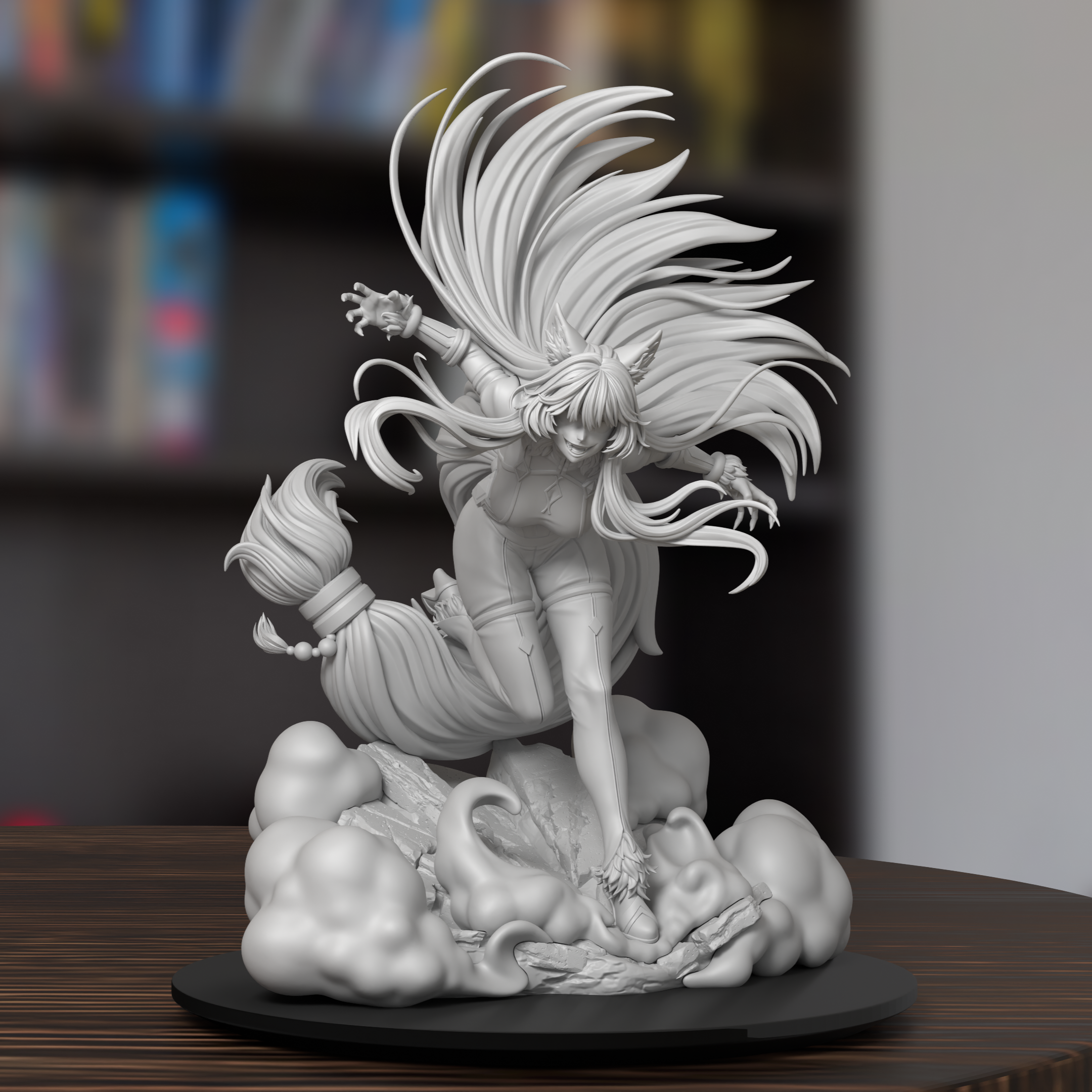 Delta The Eminence In Shadow Figure 3D Printed Resin Model Kit