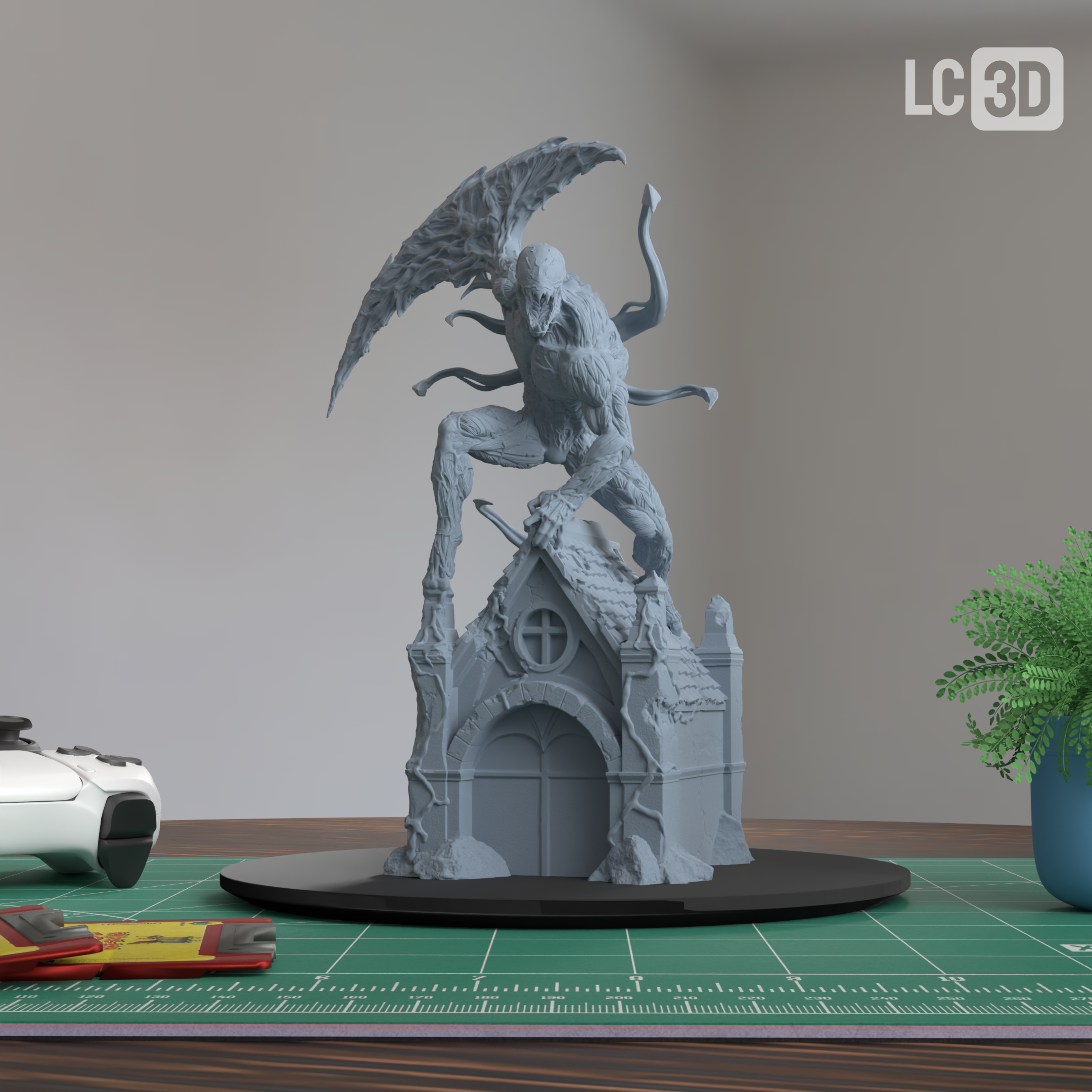 Carnage Venom Figure 3D Printed Resin Model Kit