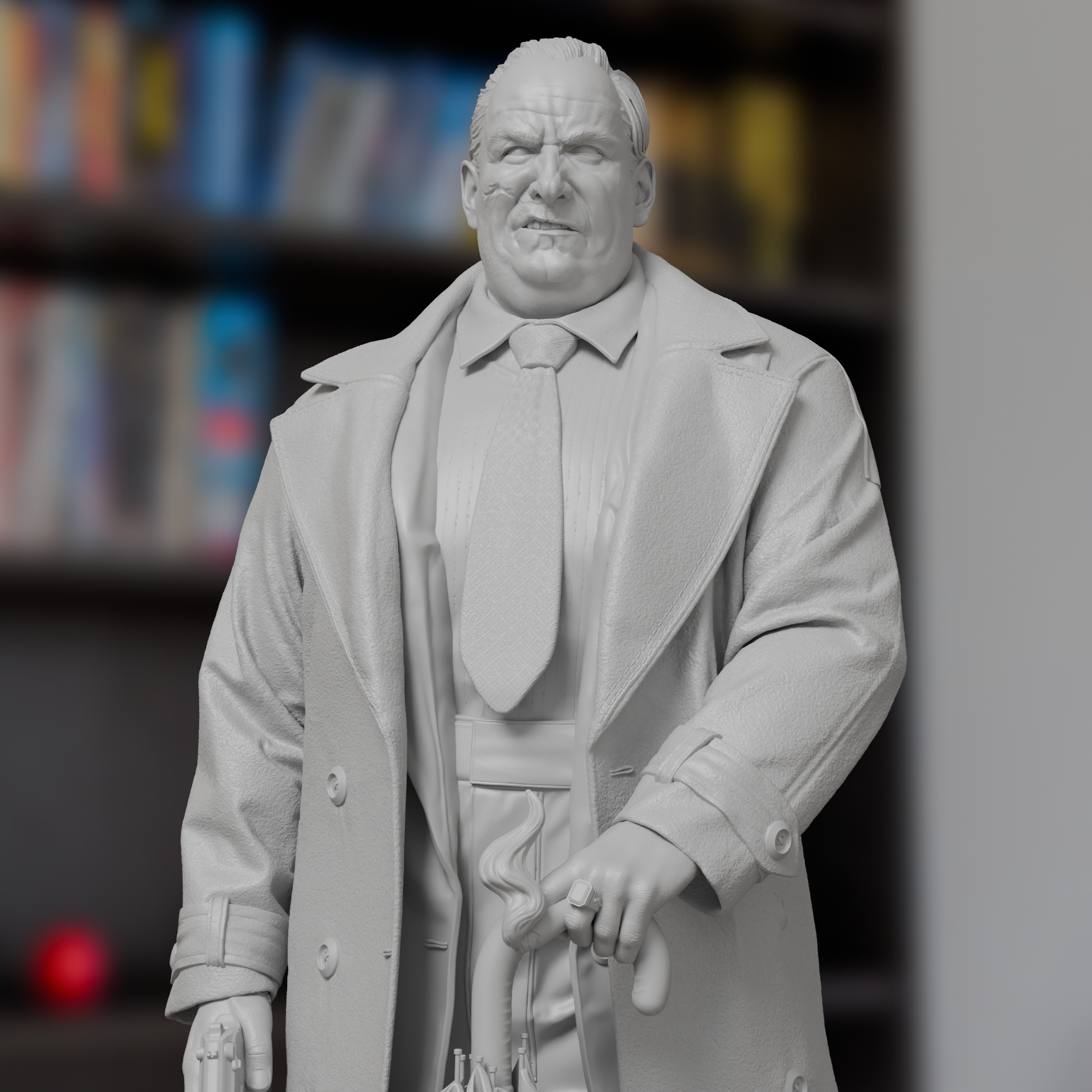 Penguin DC Figure 3D Printed Resin Model Kit