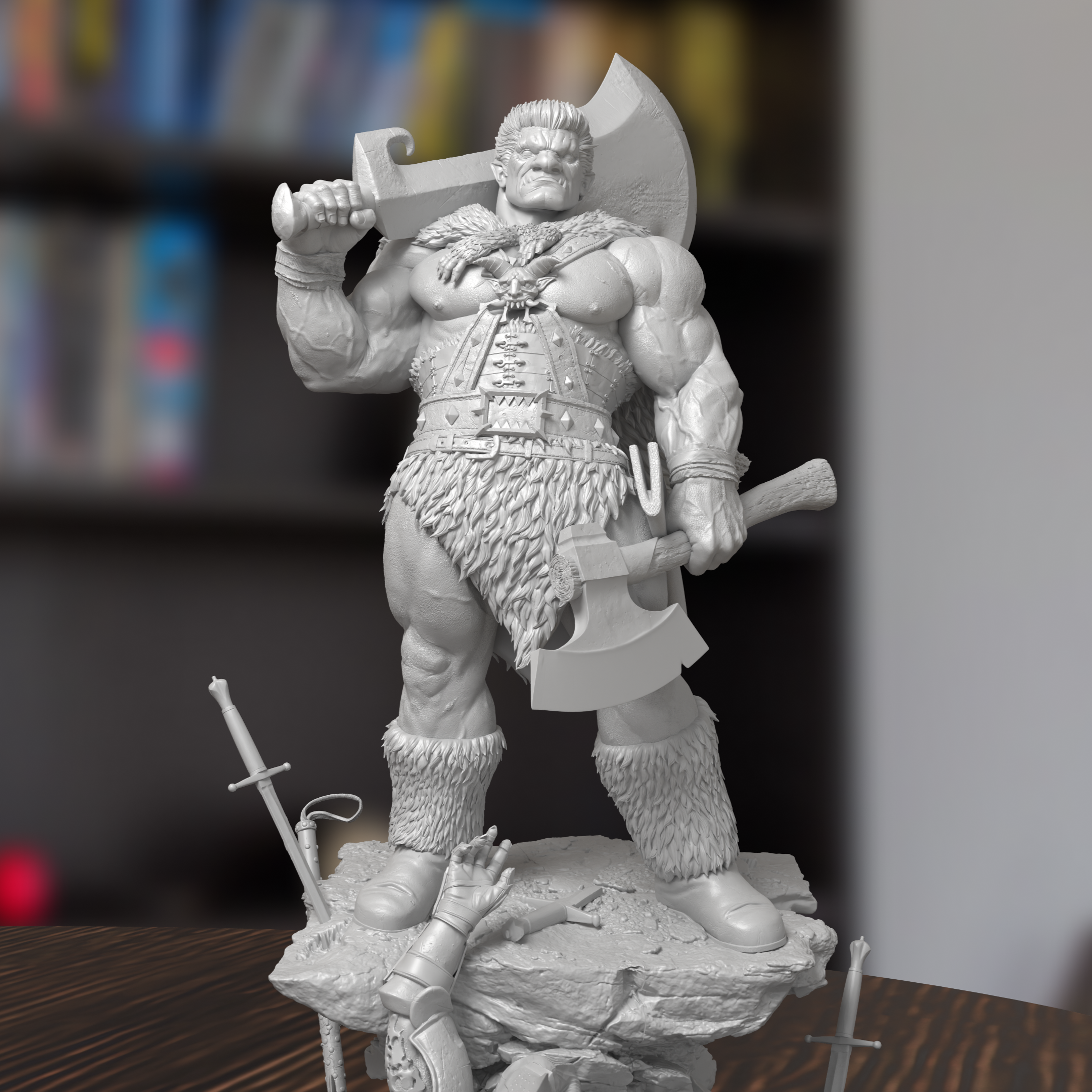 Nosferatu Zodd Berserk Figure 3D Printed Resin Model Kit