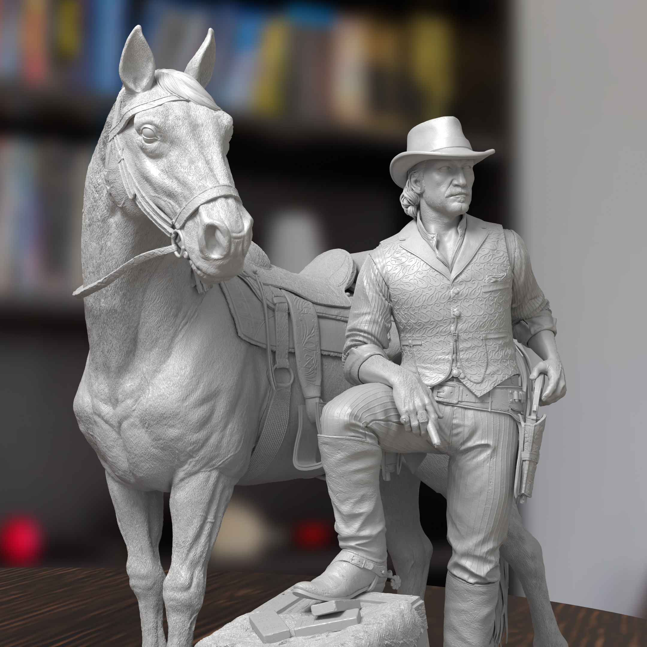 Dutch Van Der Linde Red Dead Redemption 2 Figure 3D Printed Resin Model Kit