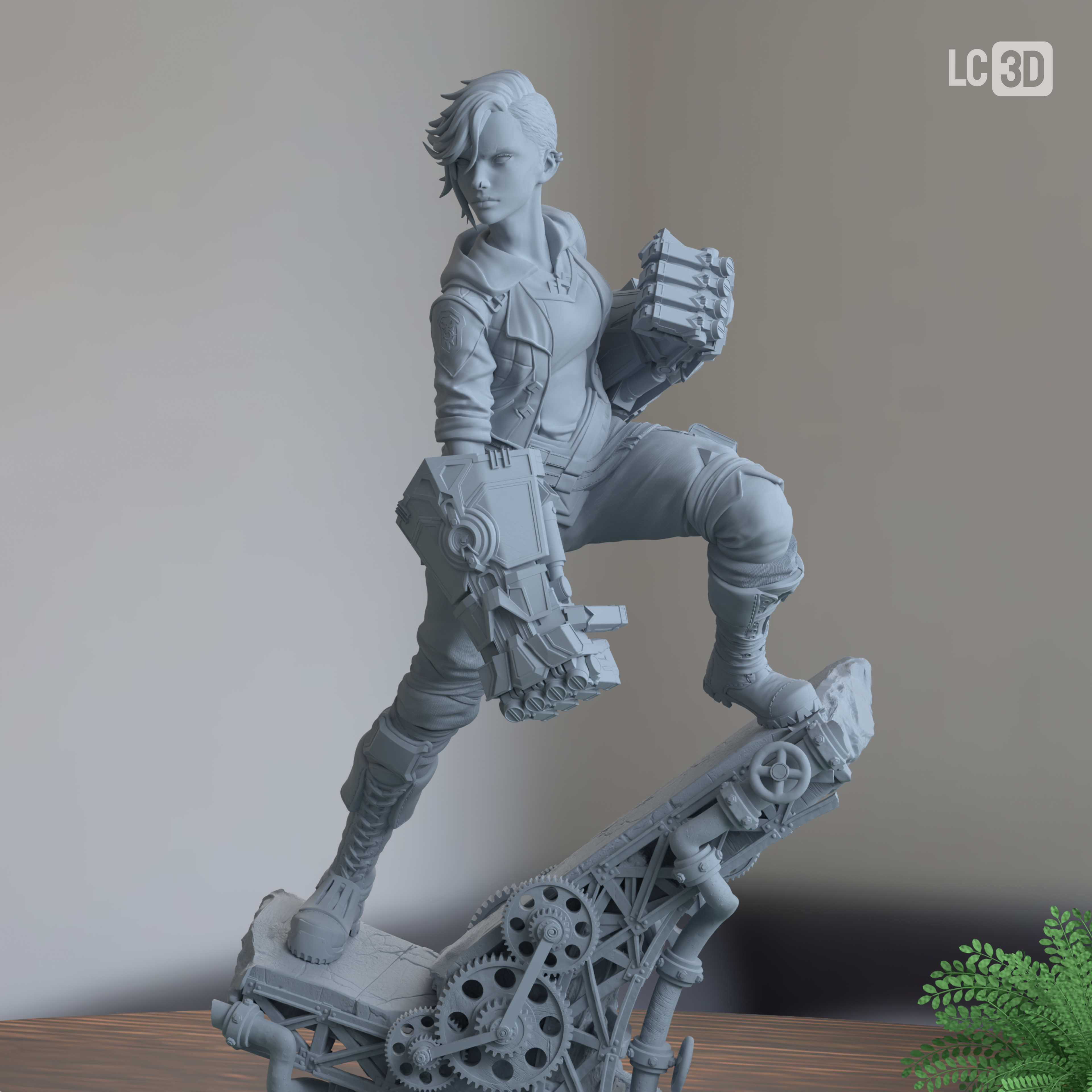 VI Arcane Figure 3D Printed Resin Model Kit