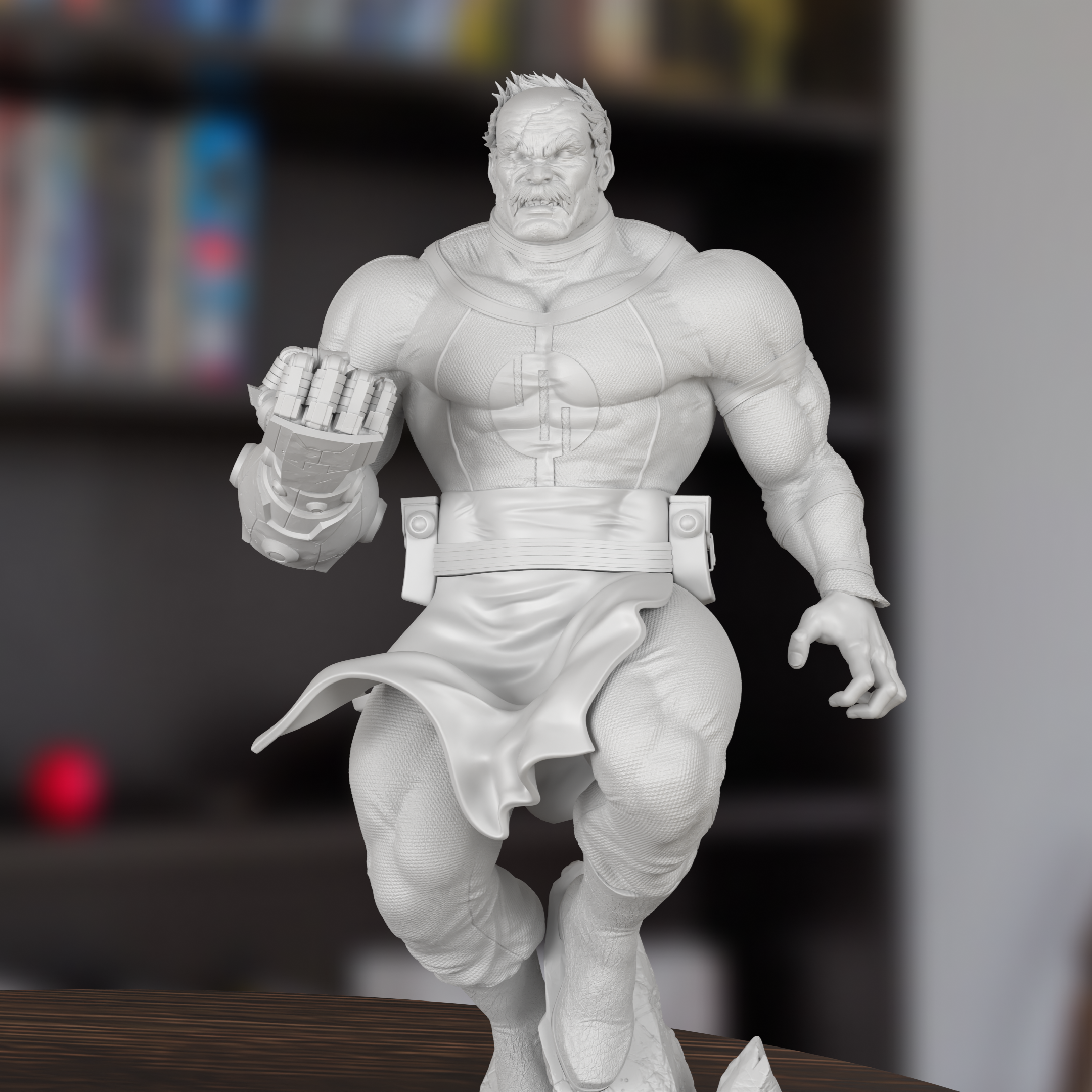 Conquest Invincible Figure 3D Printed Resin Model Kit