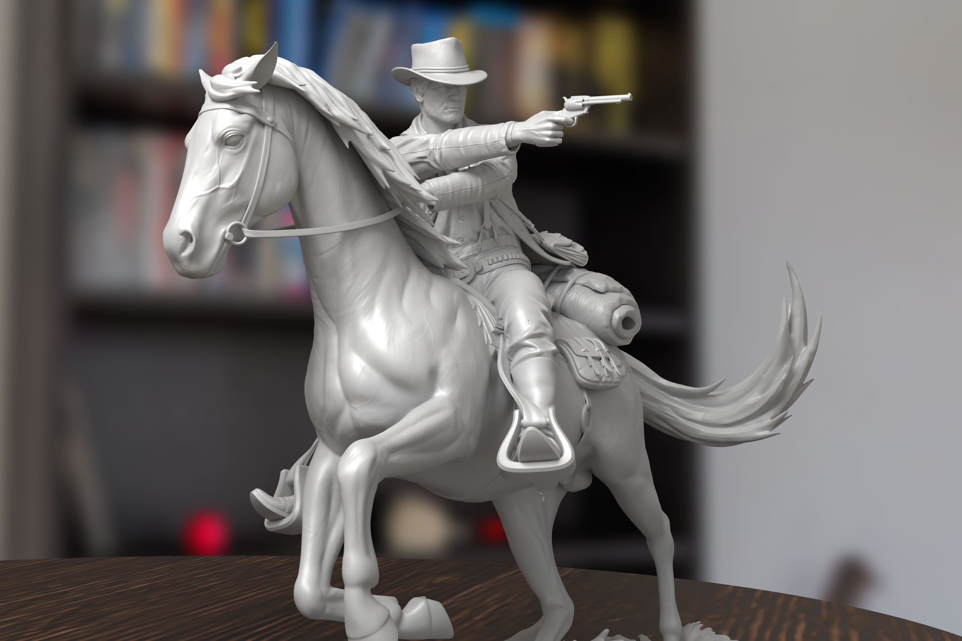 Arthur Morgan Red Dead Redemption 2 Figure 3D Printed Resin Model Kit