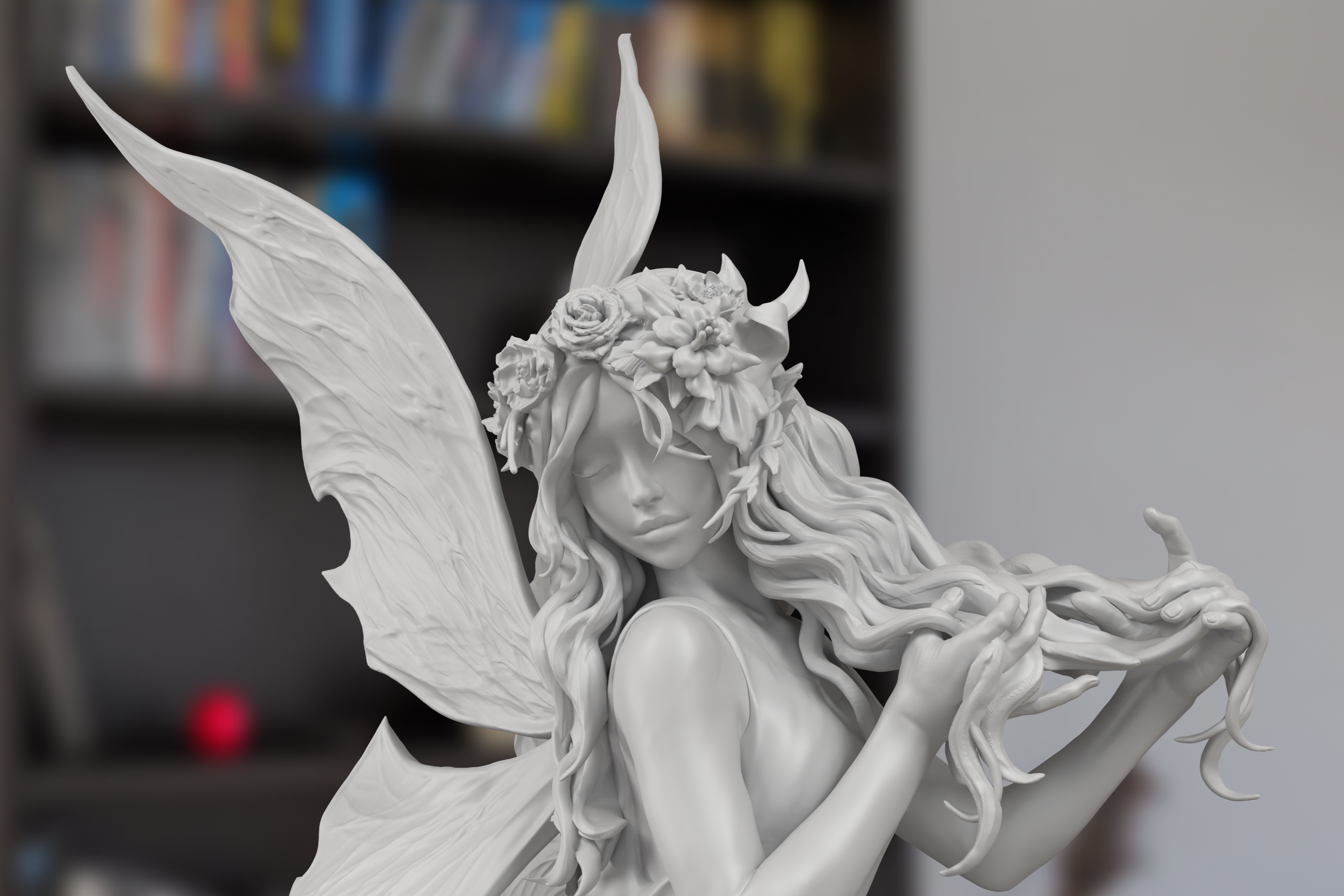Fantasy Turtle Enchanted Guardian Figure 3D Printed Resin Model Kit
