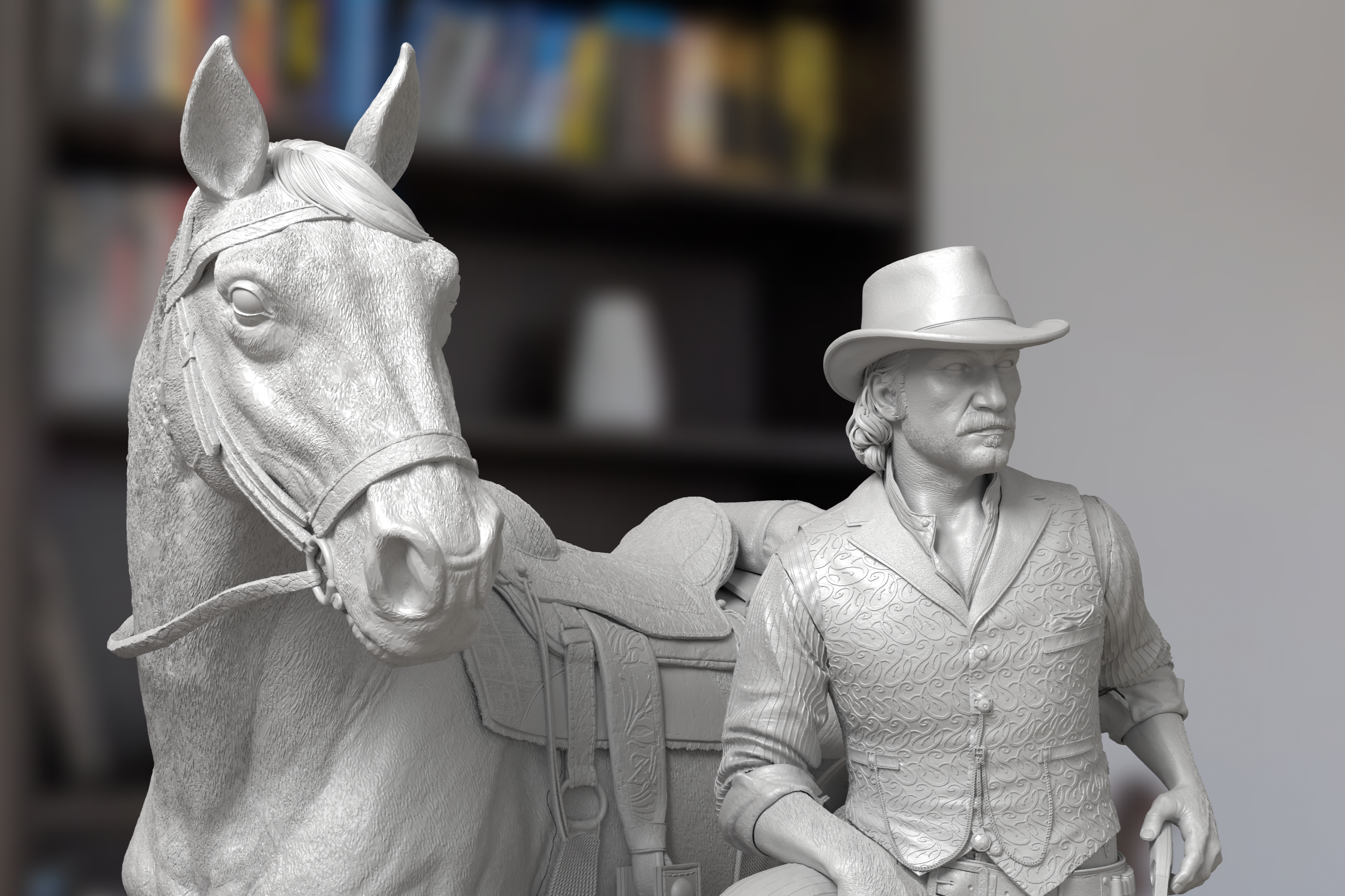 Dutch Van Der Linde Red Dead Redemption 2 Figure 3D Printed Resin Model Kit