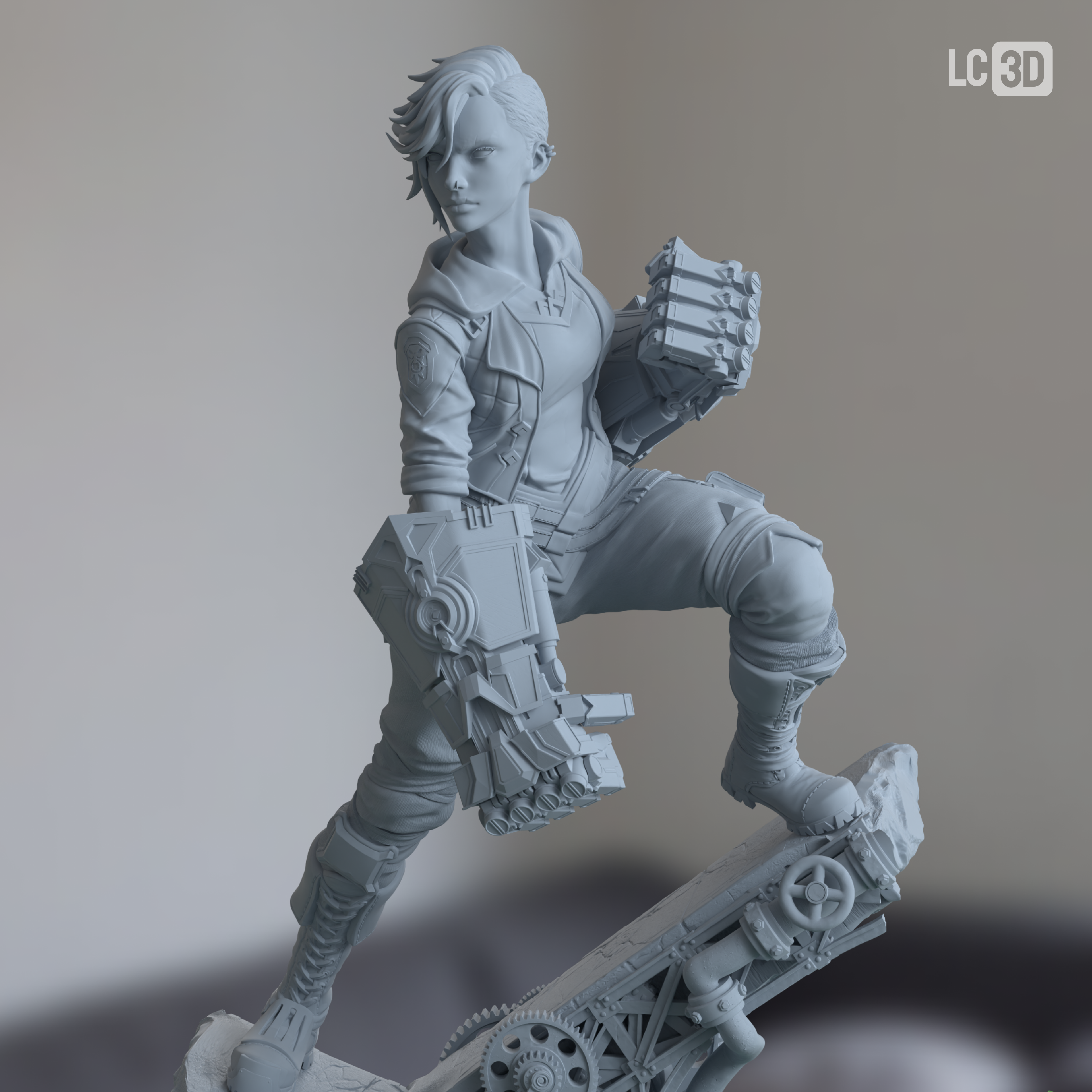 VI Arcane Figure 3D Printed Resin Model Kit
