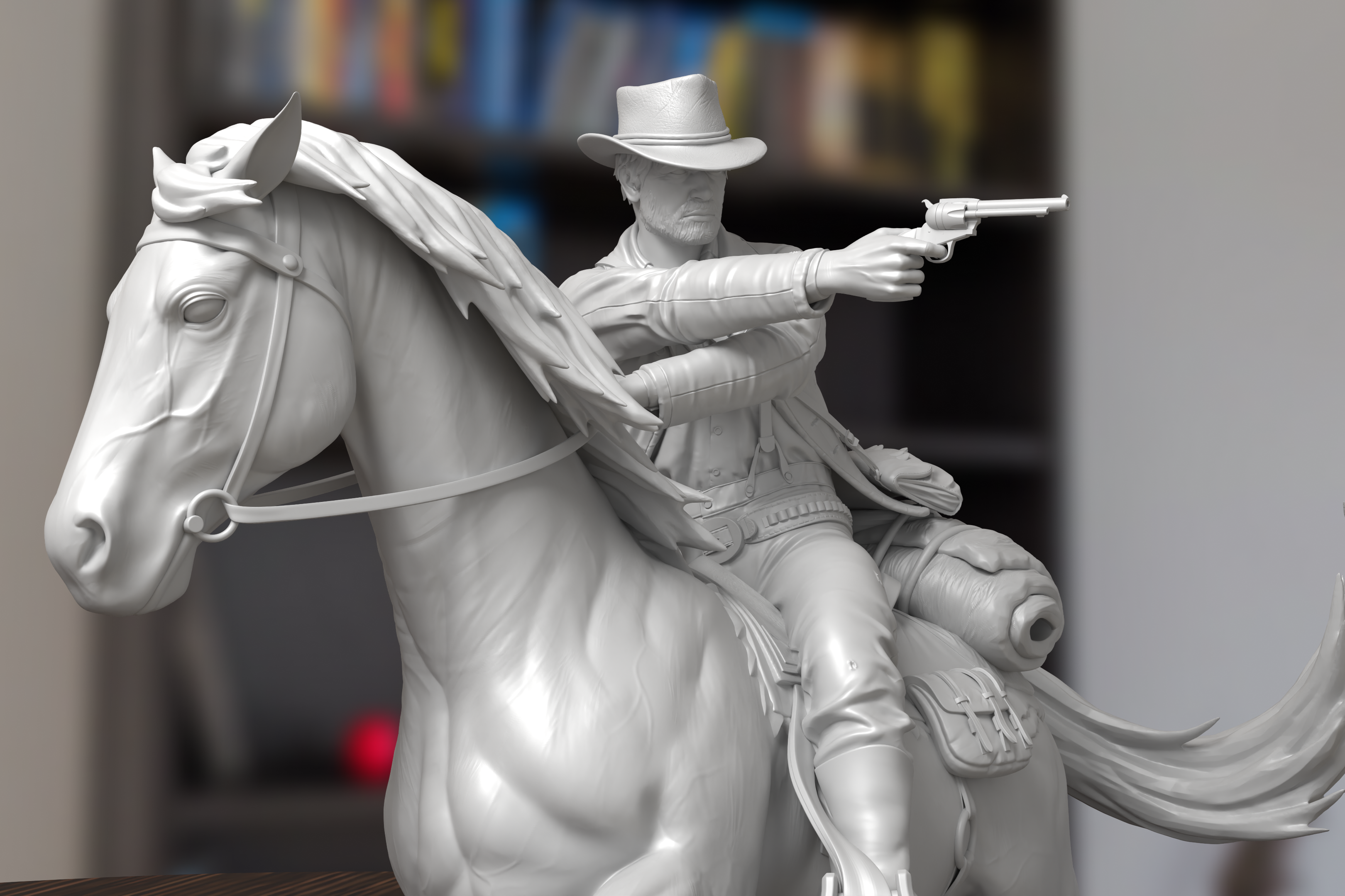 Arthur Morgan Red Dead Redemption 2 Figure 3D Printed Resin Model Kit