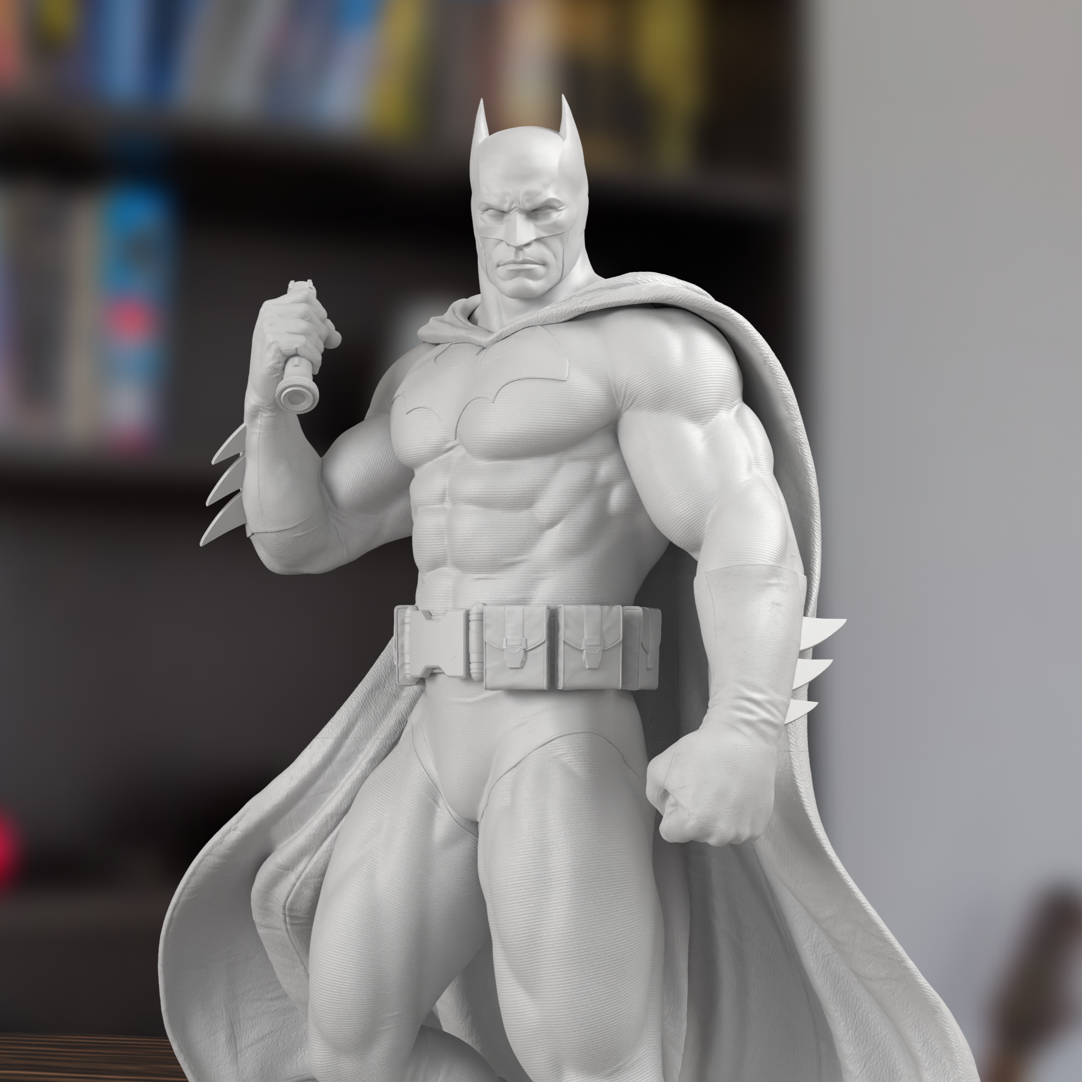 Batman Justice League Figure 3D Printed Resin Model Kit
