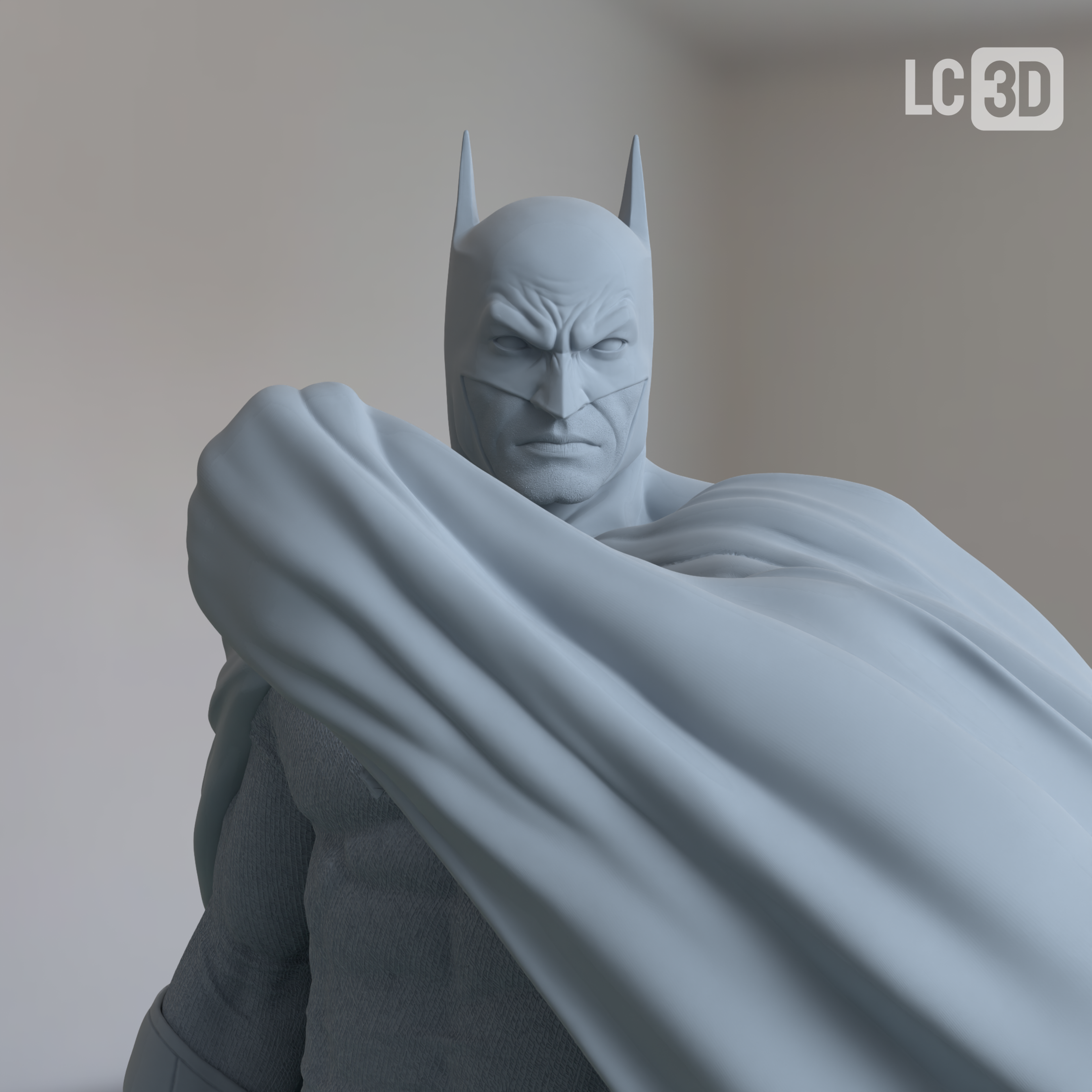 Batman The Dark Knight Figure 3D Printed Resin Model Kit