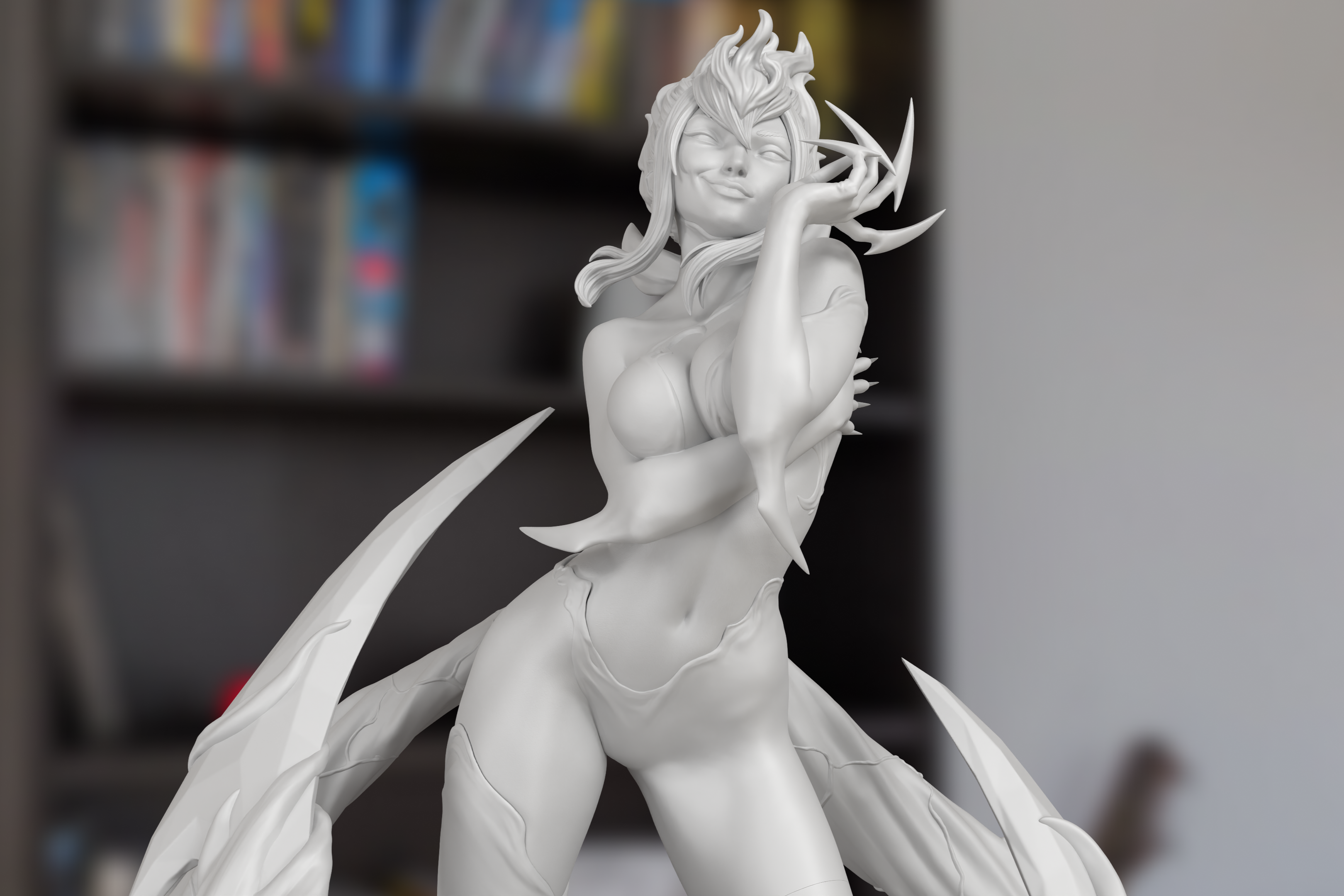 Evelynn League Of Legends Figure 3D Printed Resin Model Kit