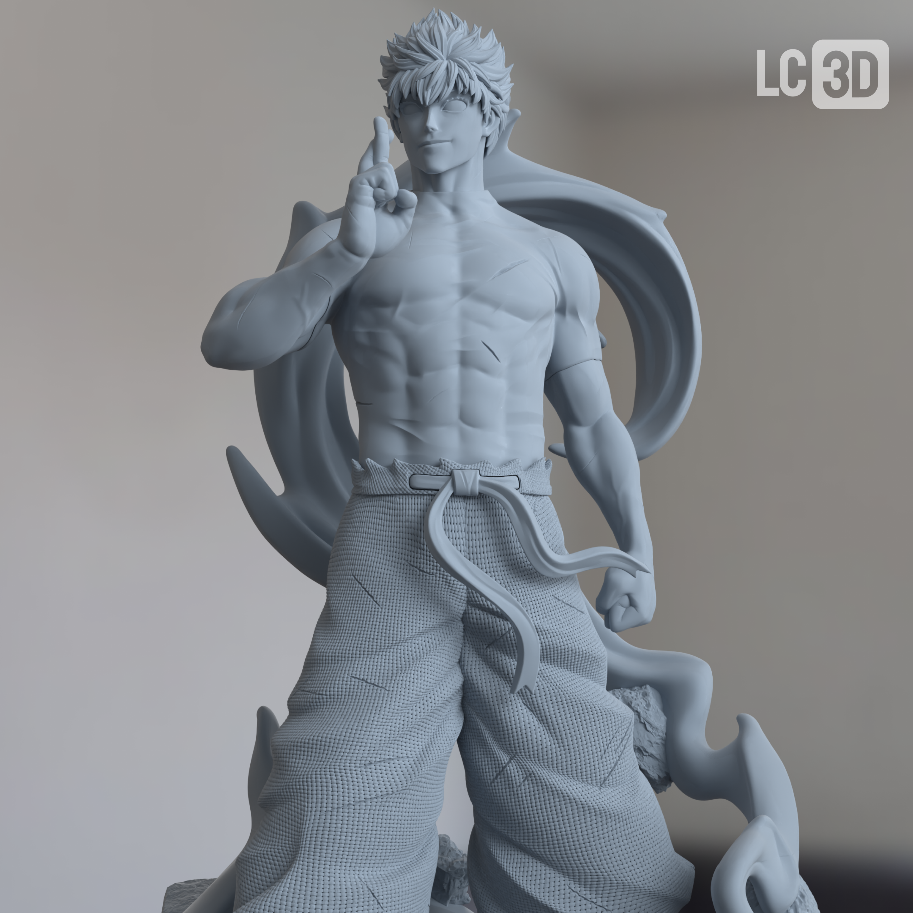 Gojo Satoru Jujutsu Kaisen Figure 3D Printed Resin Model Kit