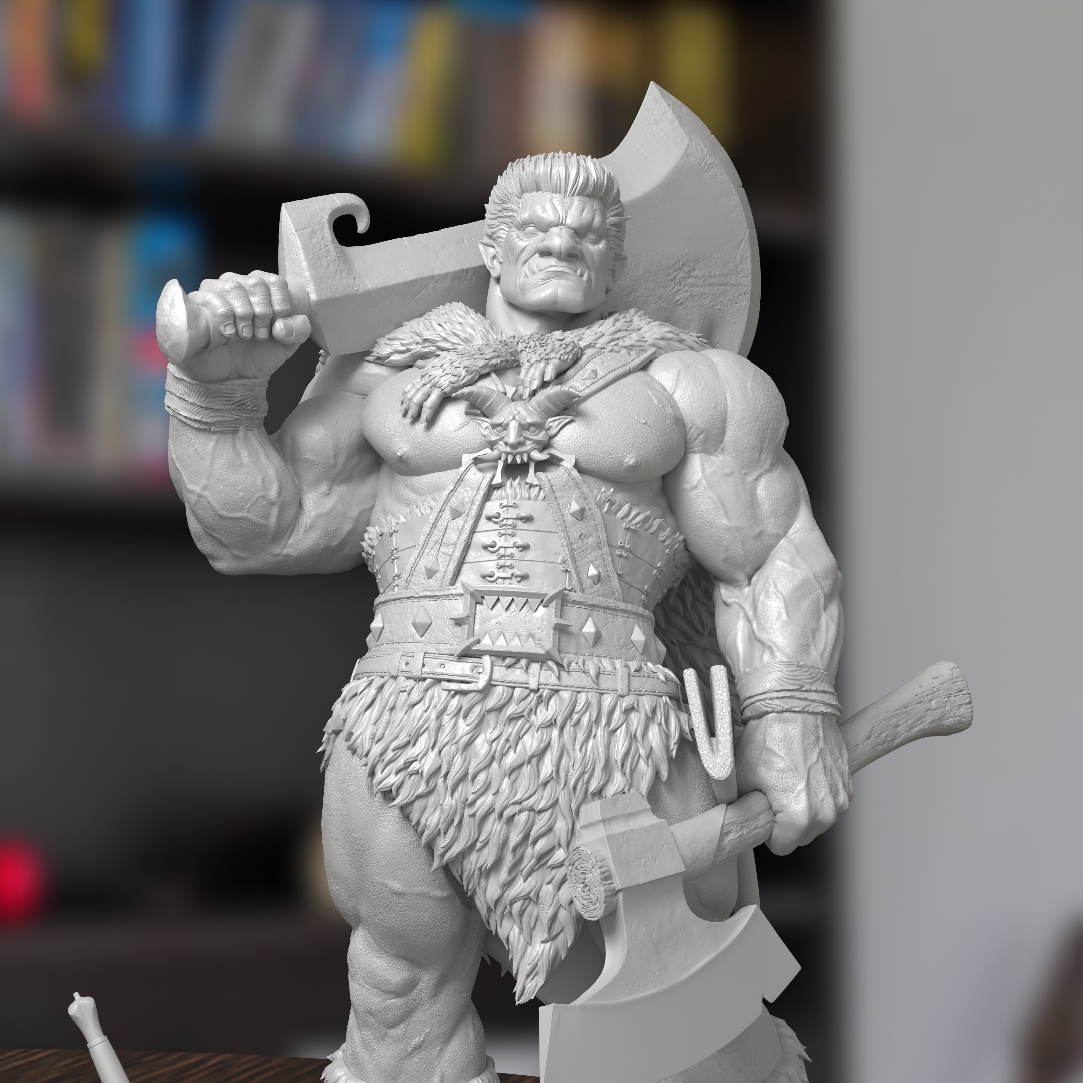 Nosferatu Zodd Berserk Figure 3D Printed Resin Model Kit