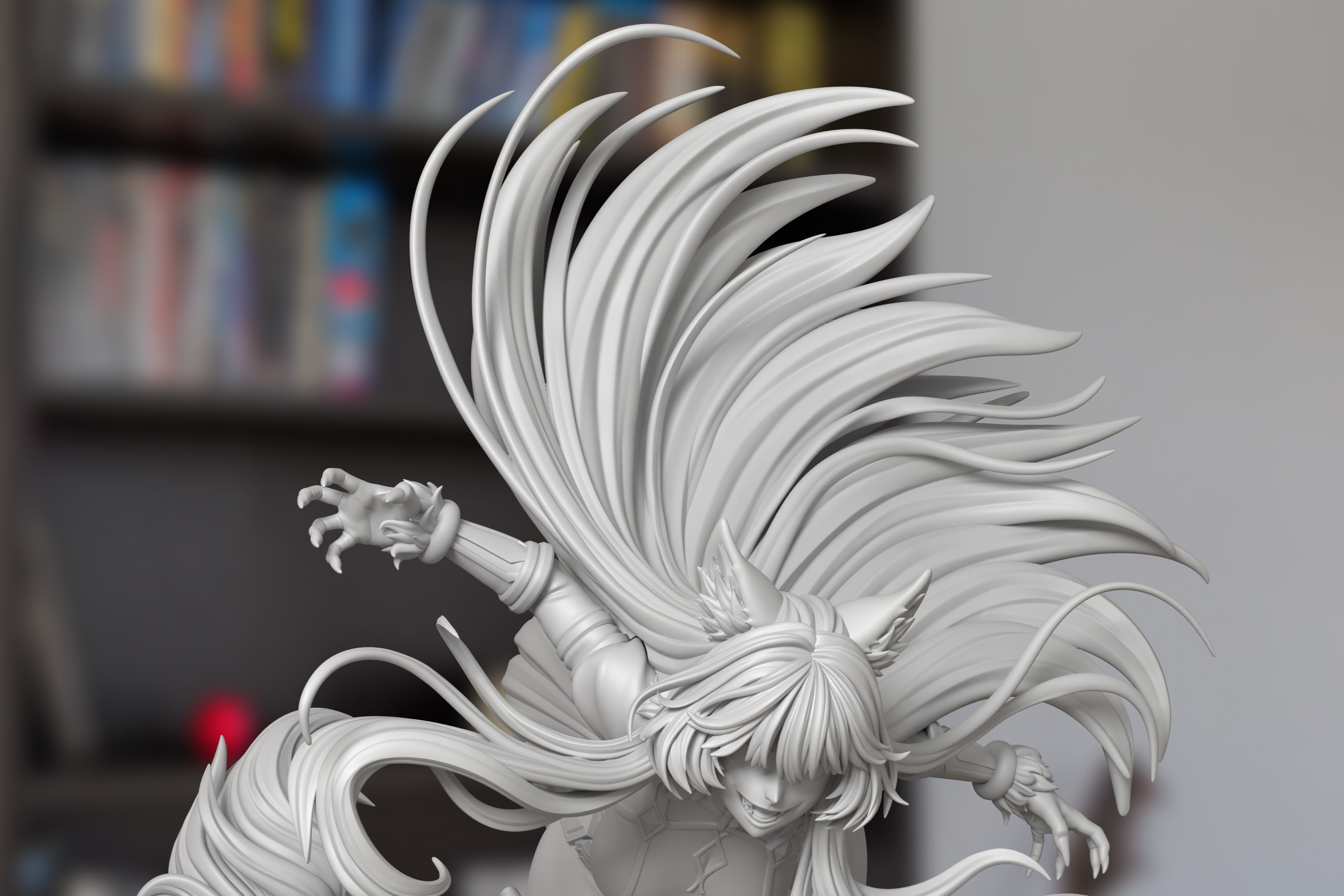 Delta The Eminence In Shadow Figure 3D Printed Resin Model Kit