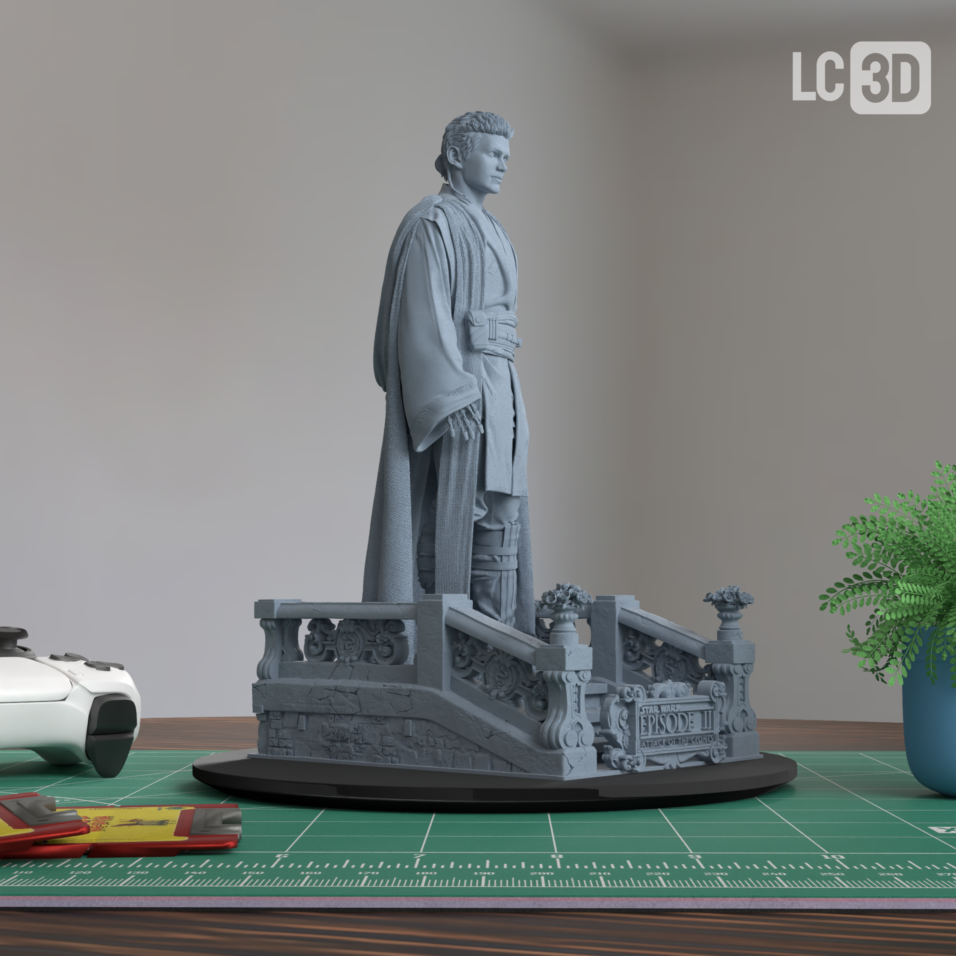 Anakin Skywalker Star Wars Figure 3D Printed Resin Model Kit