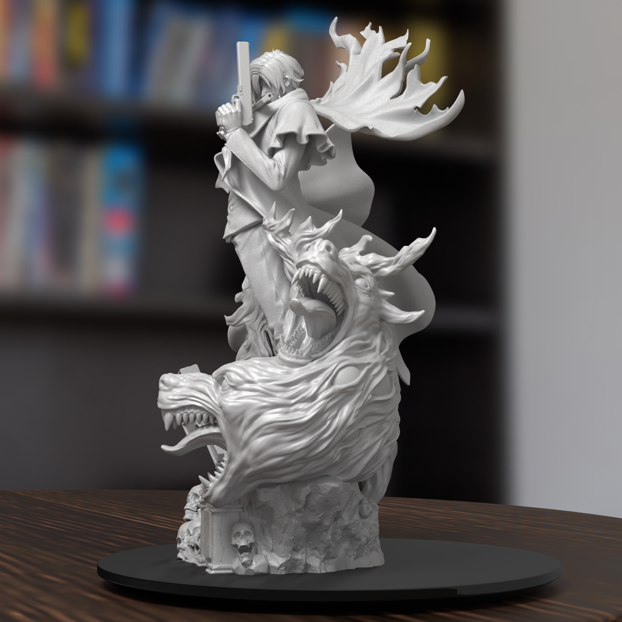 Alucard Hellsing Figure 3D Printed Resin Model Kit
