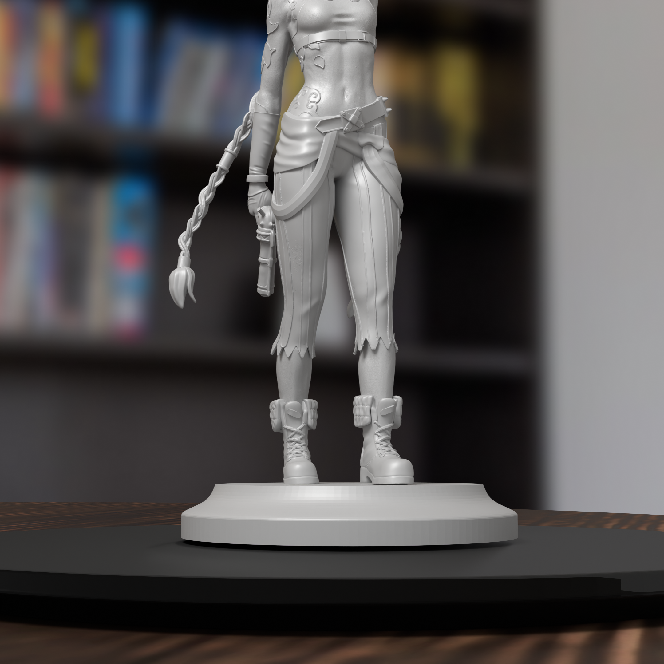 Jinx Arcane Fan Art Figure 3D Printed Resin Model Kit