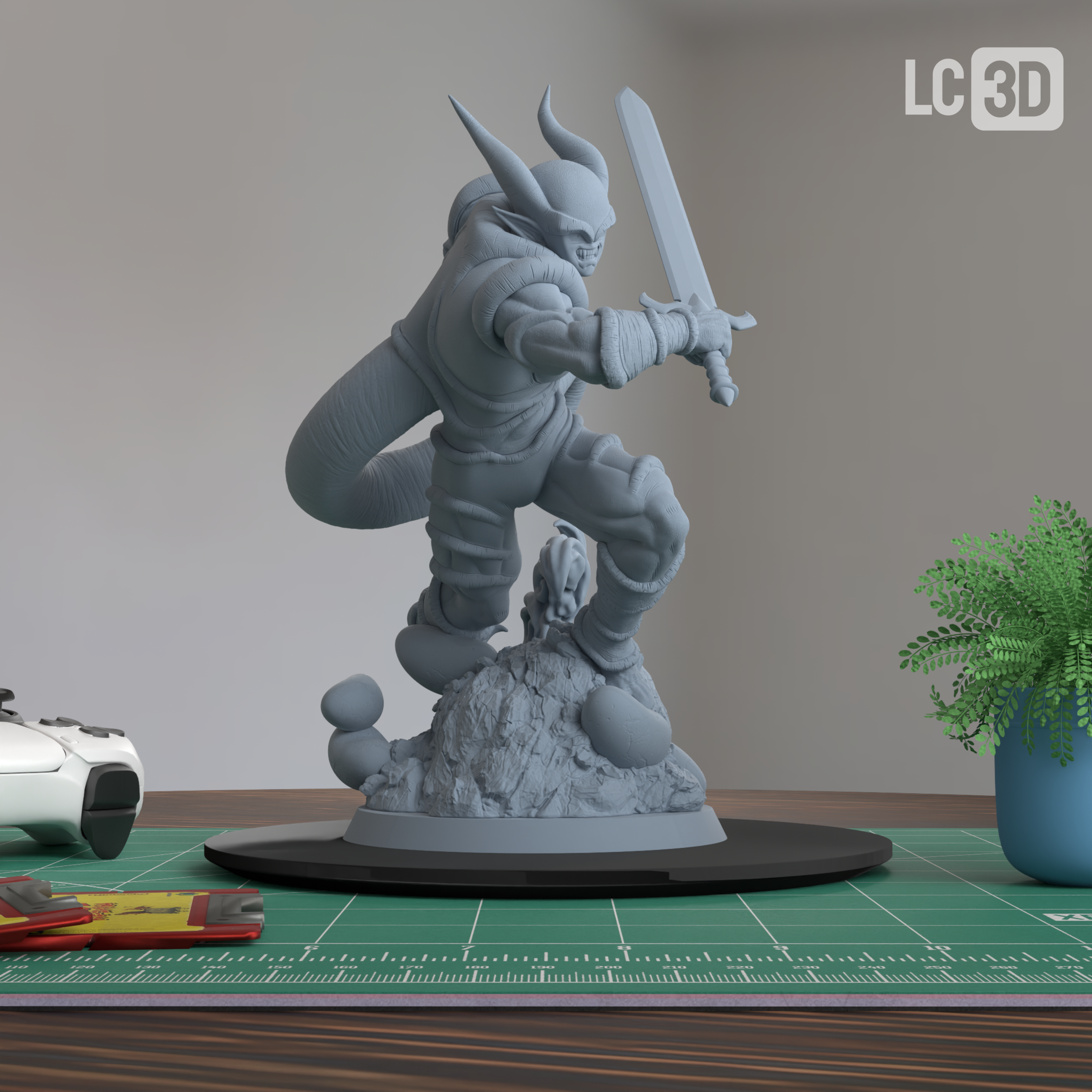 Janemba Dragon Ball Z Fusion Reborn Figure 3D Printed Resin Model Kit