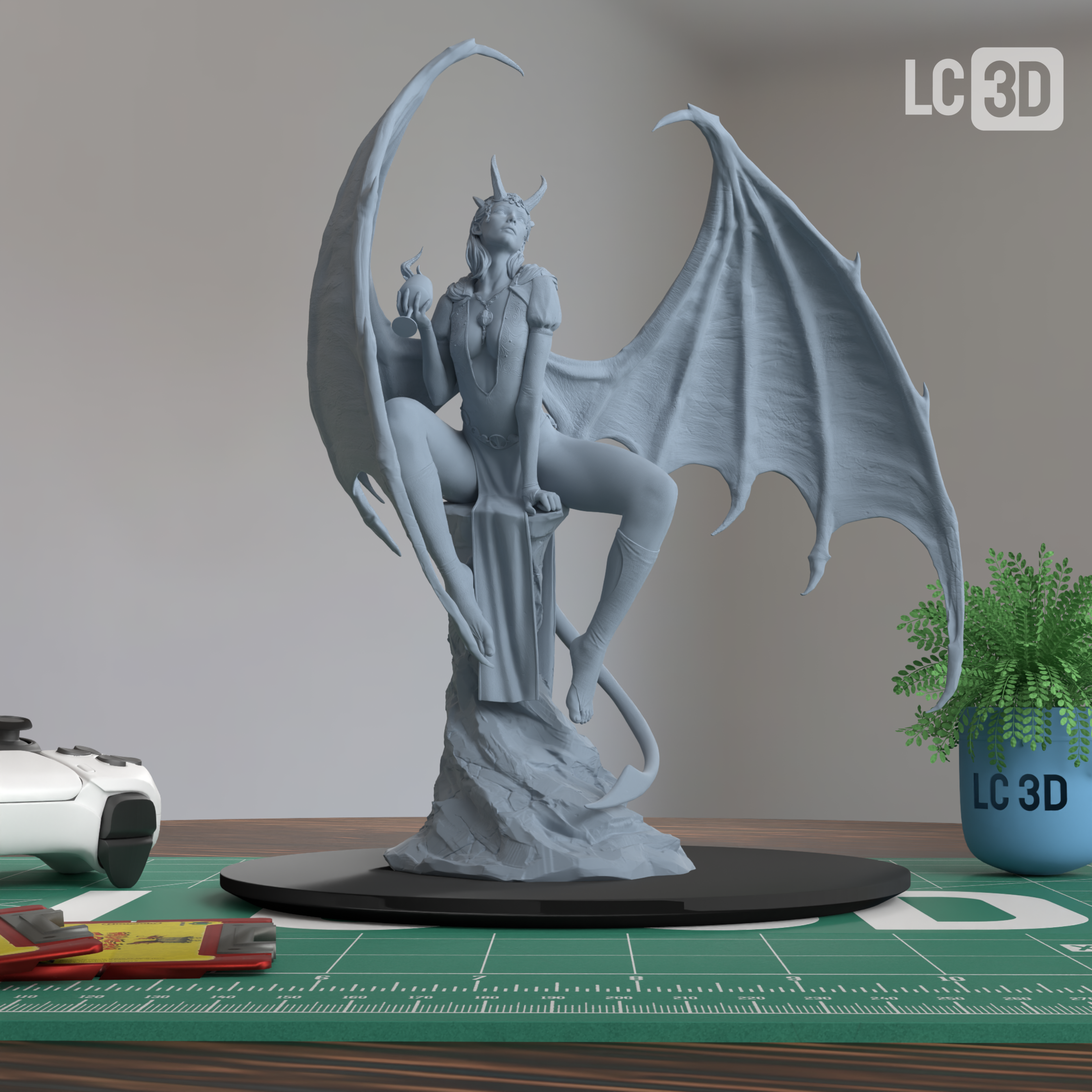 Mizora Baldur's Gate 3 Figure 3D Printed Resin Model Kit