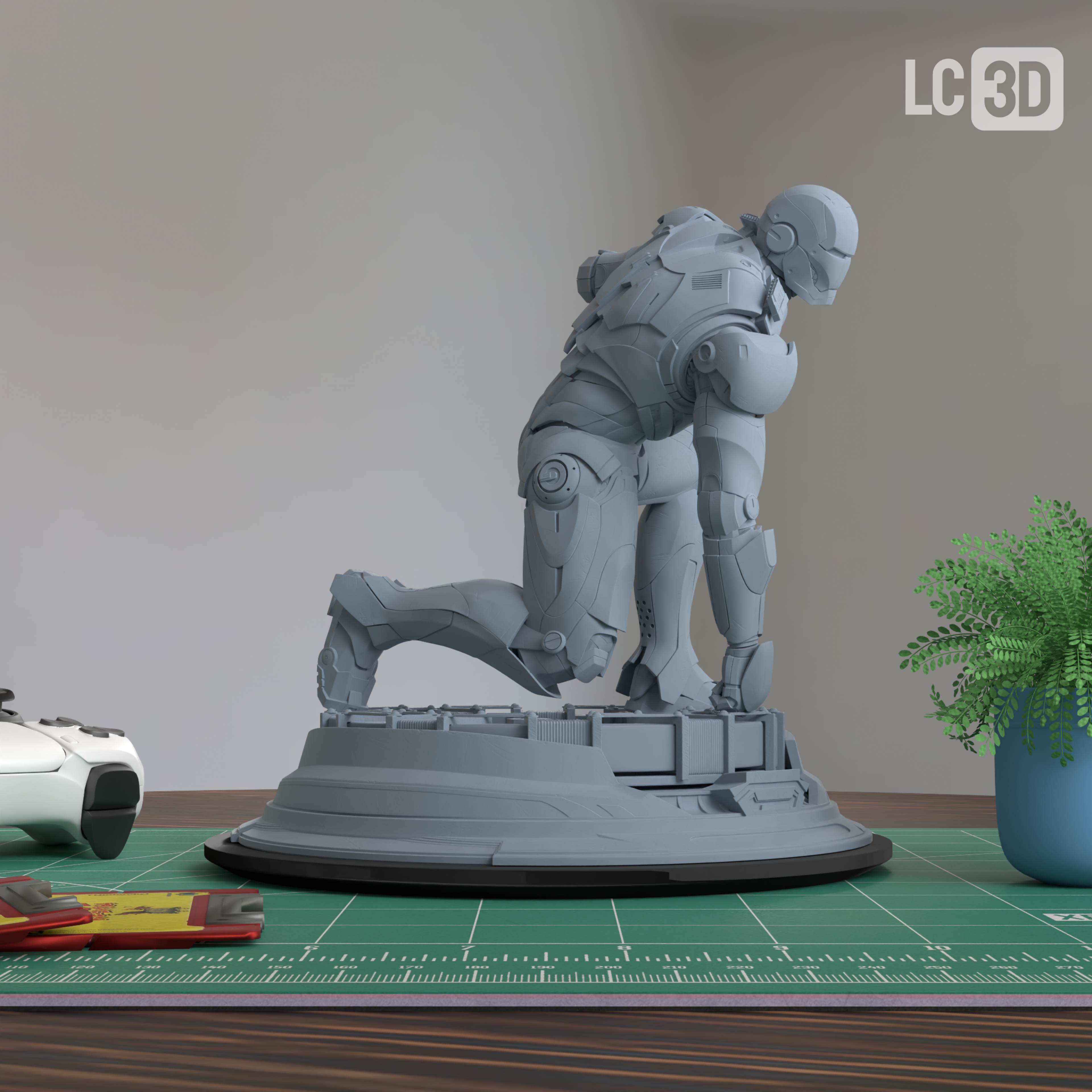Ironman Marvel Avengers Figure 3D Printed Resin Model Kit