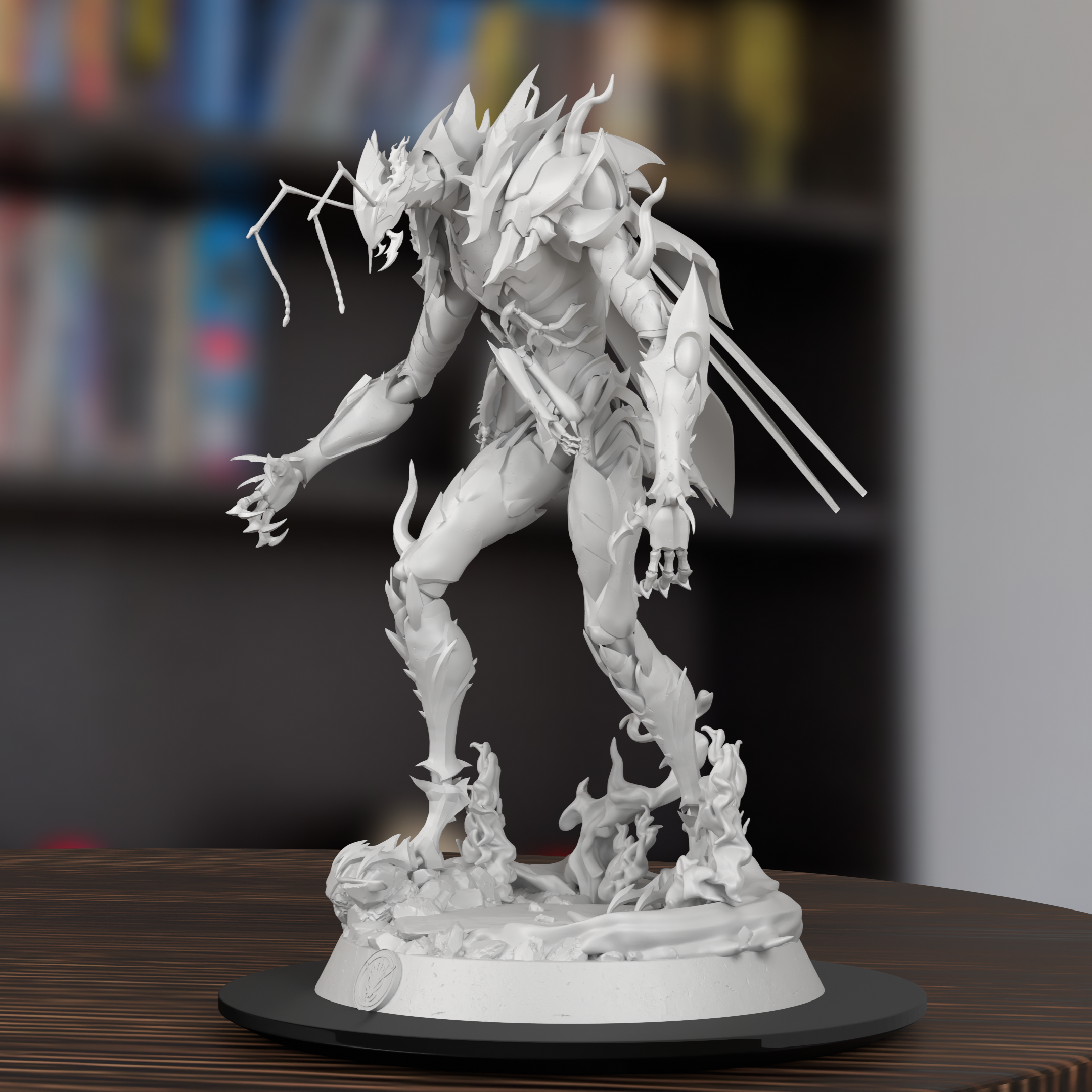 Beru Solo Leveling Figure 3D Printed Resin Model Kit