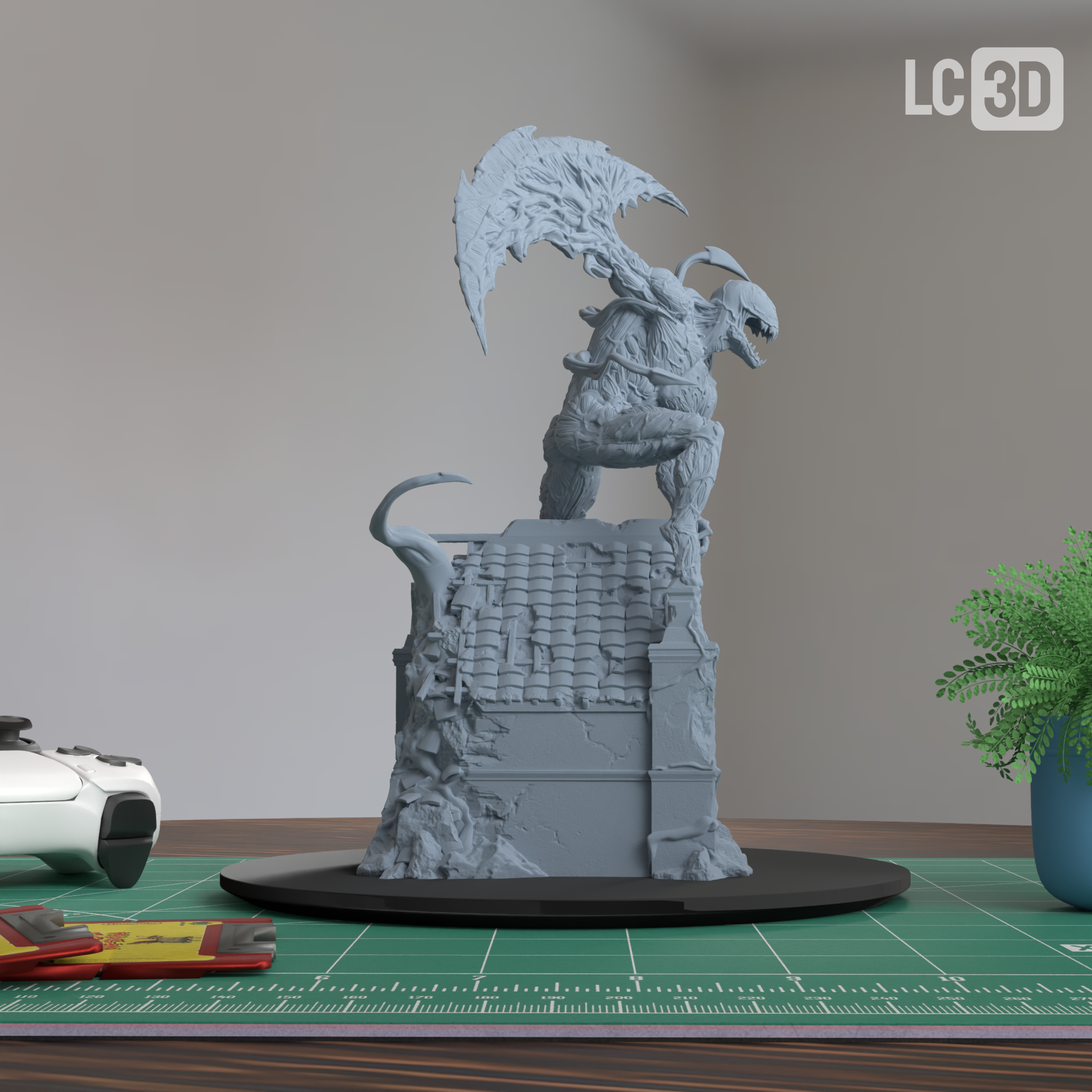 Carnage Venom Figure 3D Printed Resin Model Kit
